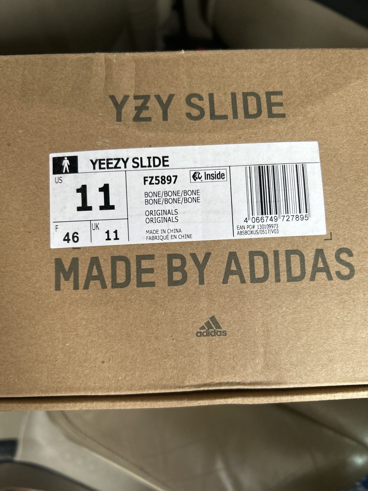 Adidas Yeezy Slides|Bone | Grailed
