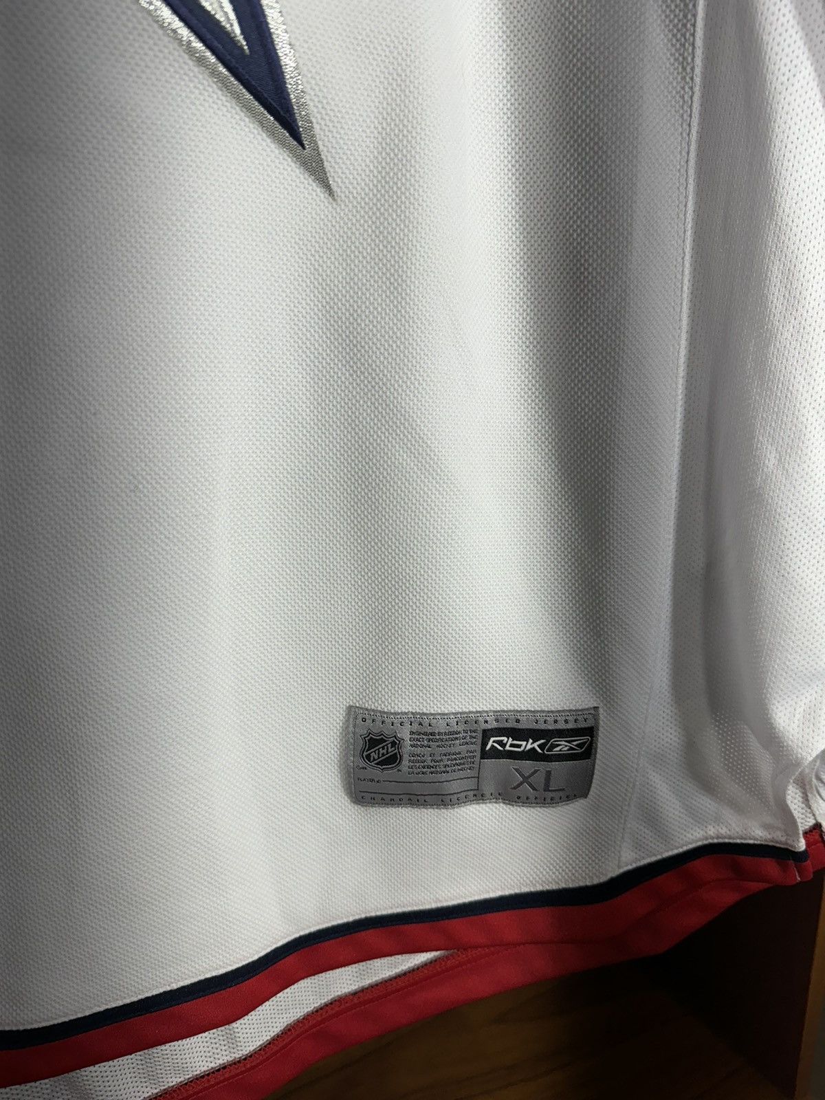Vintage Vintage Reebok Columbus Blue Jackets Jersey Size US XL / EU 56 / 4 - 5 Thumbnail