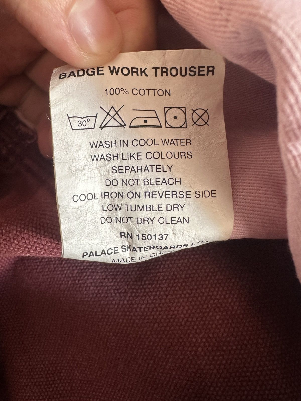 Palace Palace Carpenter Pants Size US 30 / EU 46 - 7 Thumbnail