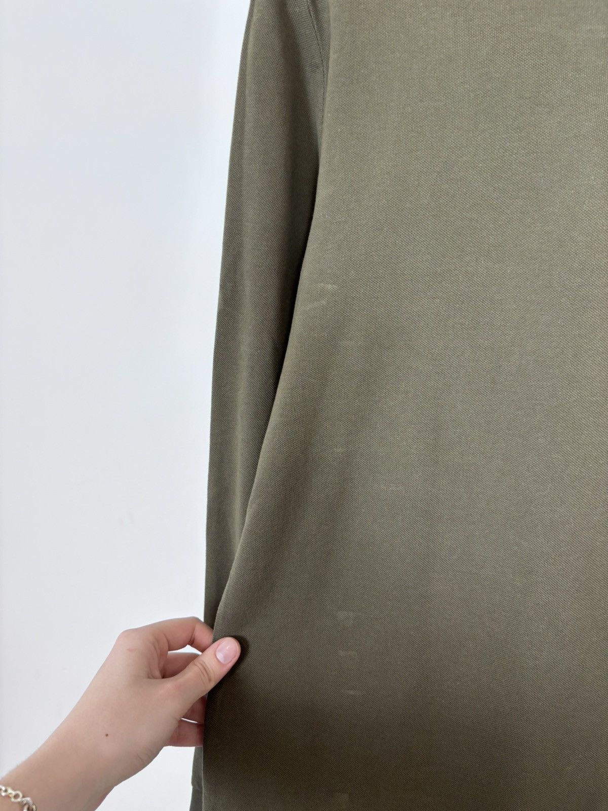Weekend Offender Weekend Offender Men’s Khaki Long Sleeve Polo Shirt Size US S / EU 44-46 / 1 - 8 Thumbnail