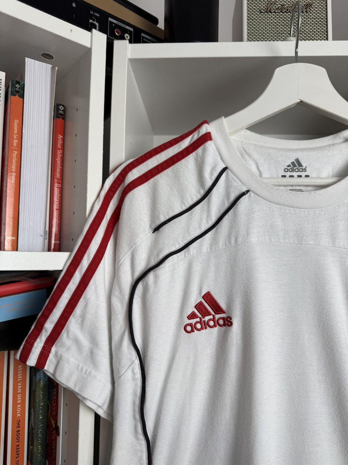 Adidas × Vintage Vintage y2k Adidas FC Bayern Munich blockcore t-shirt soccer Size US M / EU 48-50 / 2 - 5 Thumbnail