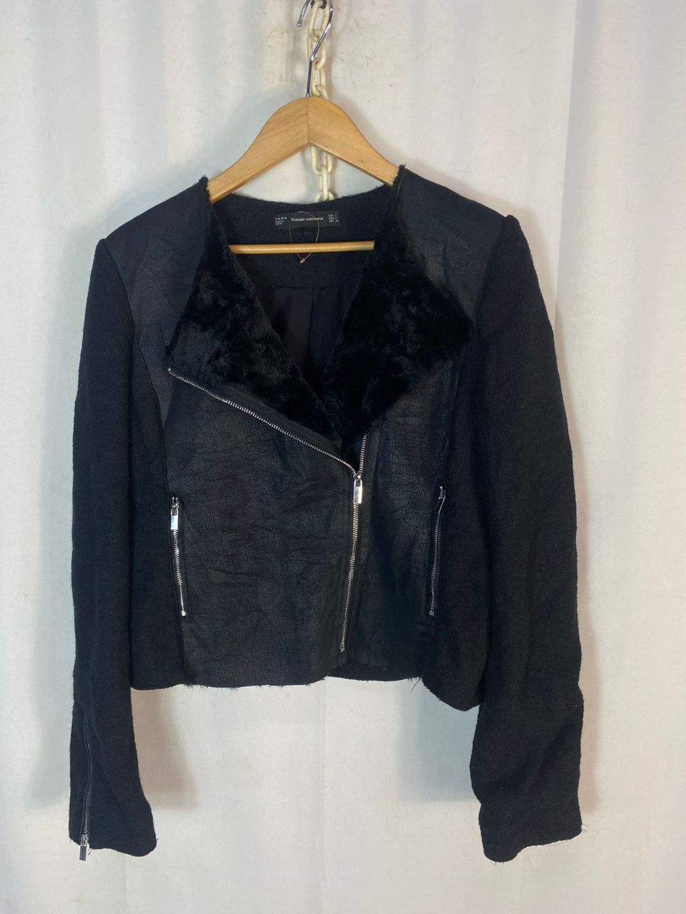 Zara Zara Trafaluc outwear croptop zipper jacket Size M / US 6-8 / IT 42-44 - 13 Thumbnail