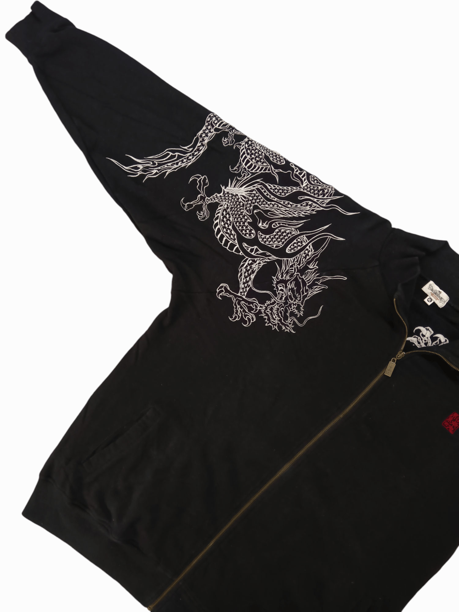 Karakuri Tamashii 🔥Karakuri Tamashi🔥 Dragons Embroidery Zipper Jacket Size US XL / EU 56 / 4 - 7 Thumbnail