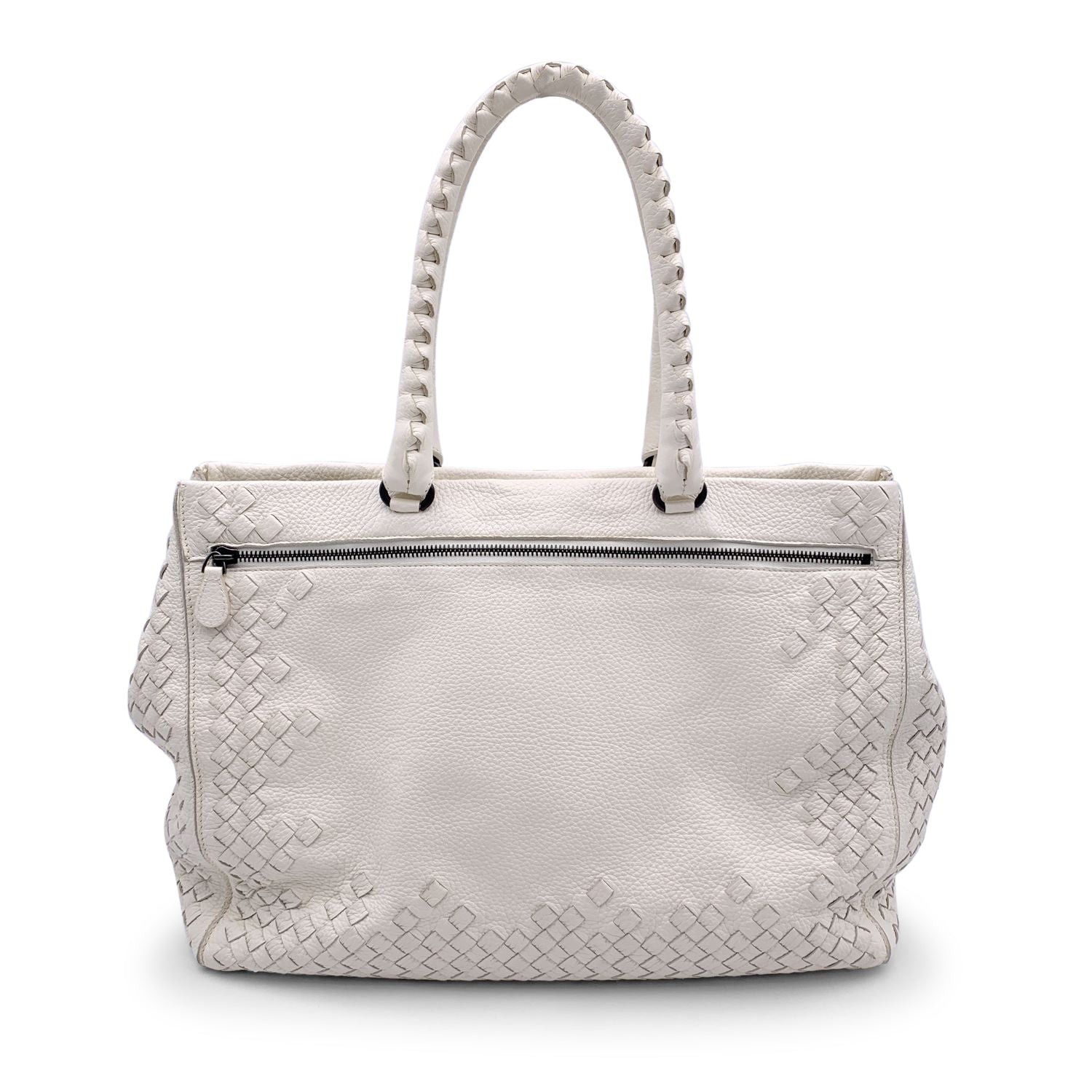 image of Bottega Veneta Bottega Veneta Tote Bag N.a in White, Women's