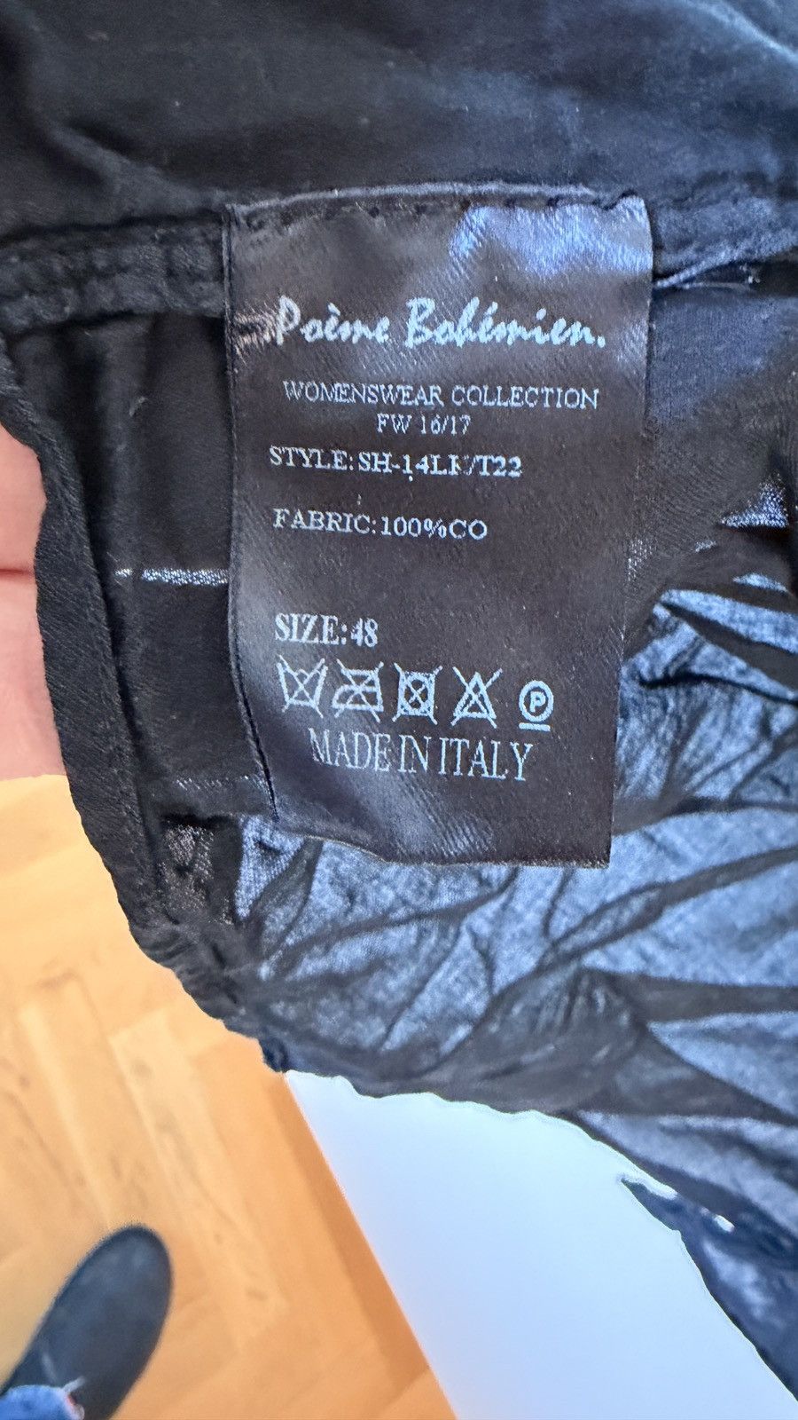 Poeme Bohemien Poéme Bohémien wrinkled shirt Size US M / EU 48-50 / 2 - 6 Thumbnail