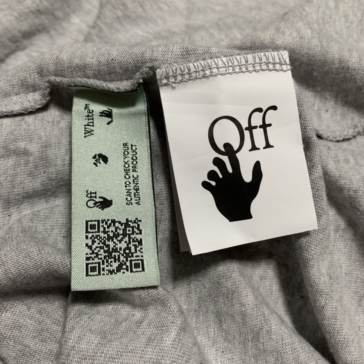 Off-White Off White Large Trellis Worker Grey Tee Virgil Abloh Size US M / EU 48-50 / 2 - 5 Thumbnail