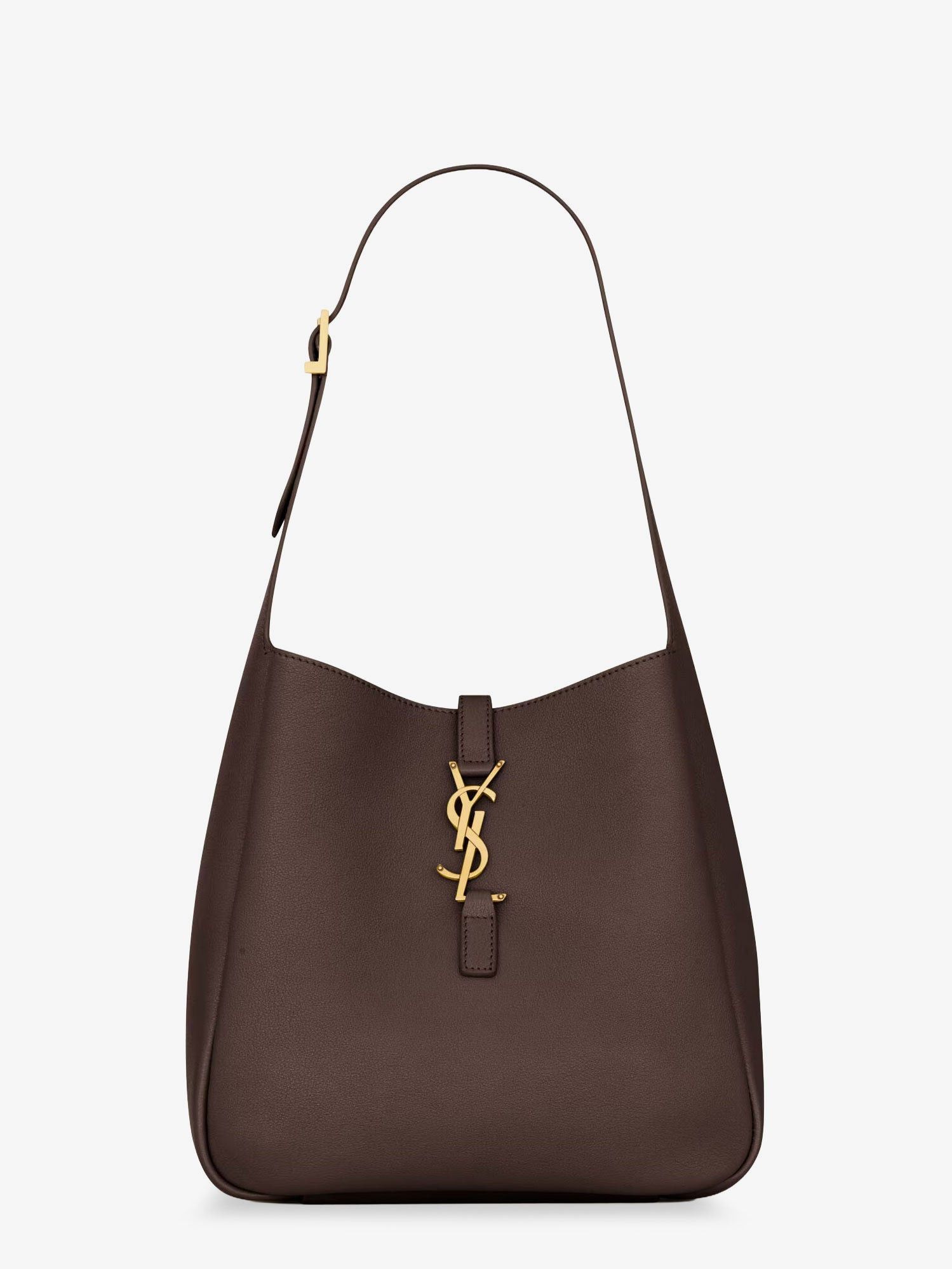 Saint Laurent Paris Le 5 Ã 7 Leather Shoulder Bag Size ONE SIZE - 1 Thumbnail