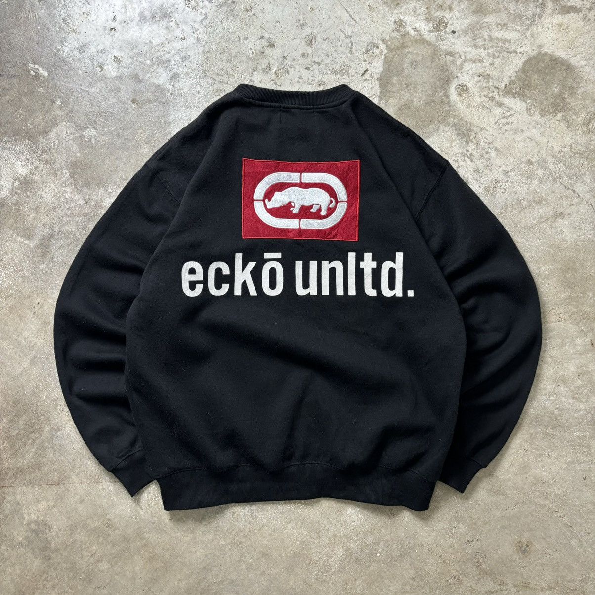 Ecko Unltd. × Vintage VINTAGE ECKO UNLTD. SWEATSHIRT Size US L / EU 52-54 / 3 - 1 Thumbnail