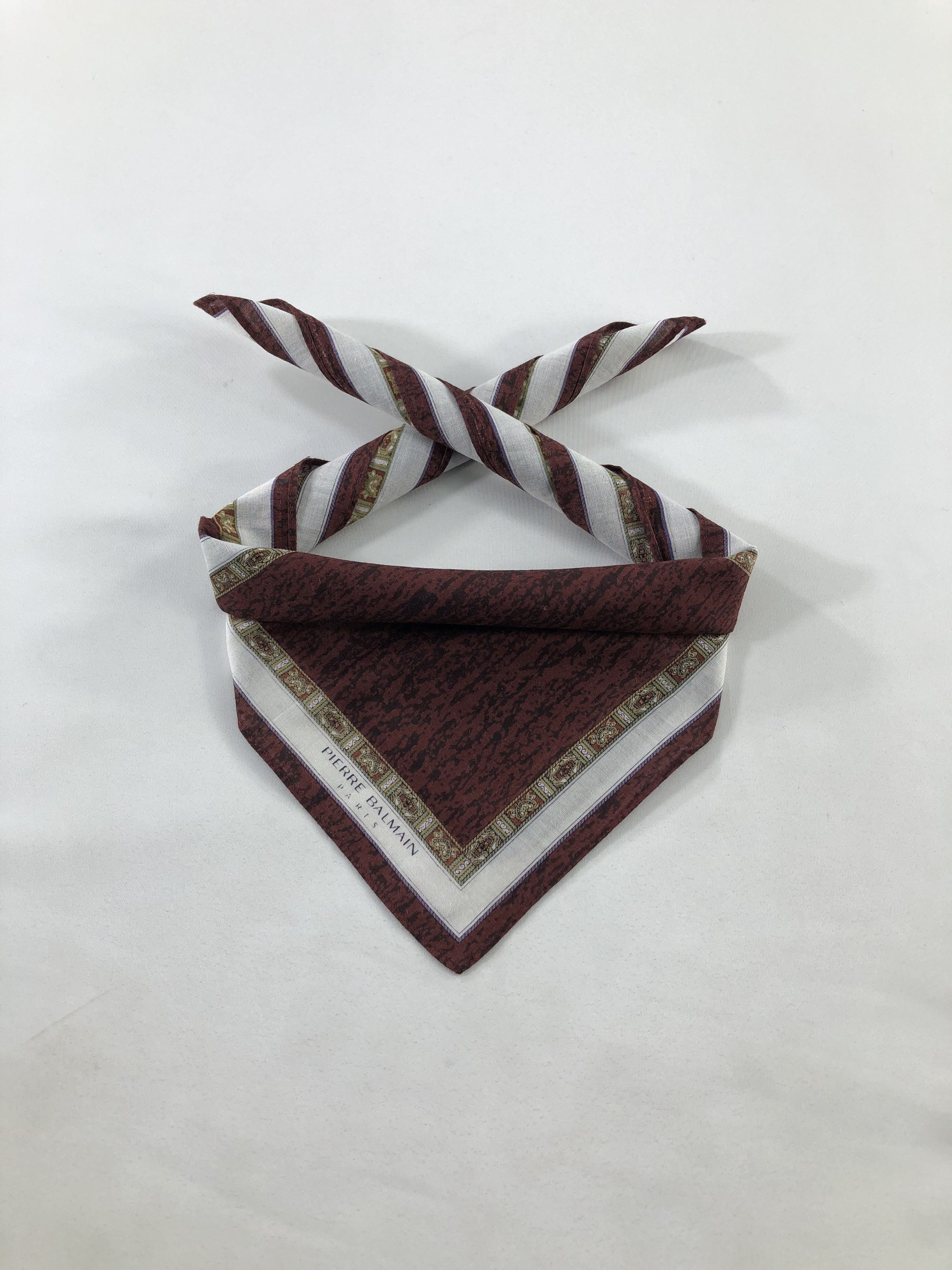 Pierre Balmain × Vintage Pierre Balmain Handkerchief / Bandana / Neckerchief Size ONE SIZE - 1 Thumbnail
