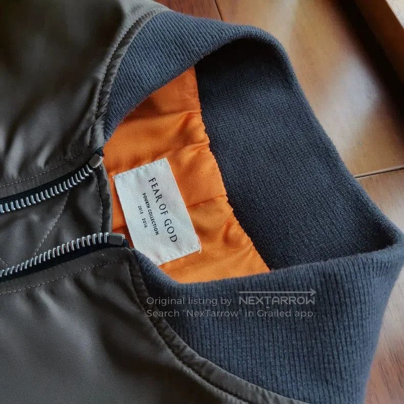 Fear of God Fear of God 4th Champagne Bomber Jacket. Size US S / EU 44-46 / 1 - 5 Thumbnail