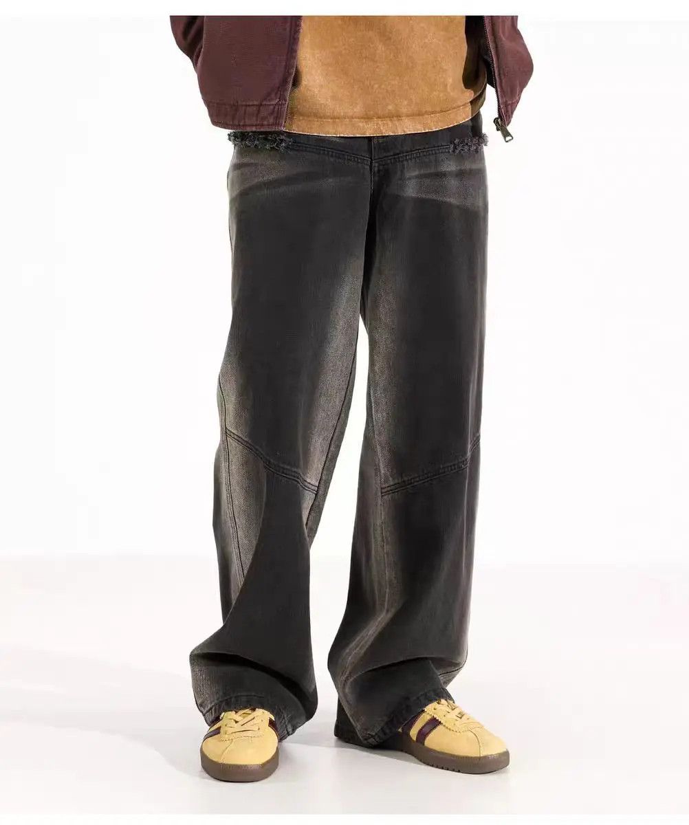 Designer × Japanese Brand Vintage Streetwear Harajuku Loose Casual Pants Size US 31 - 1 Thumbnail