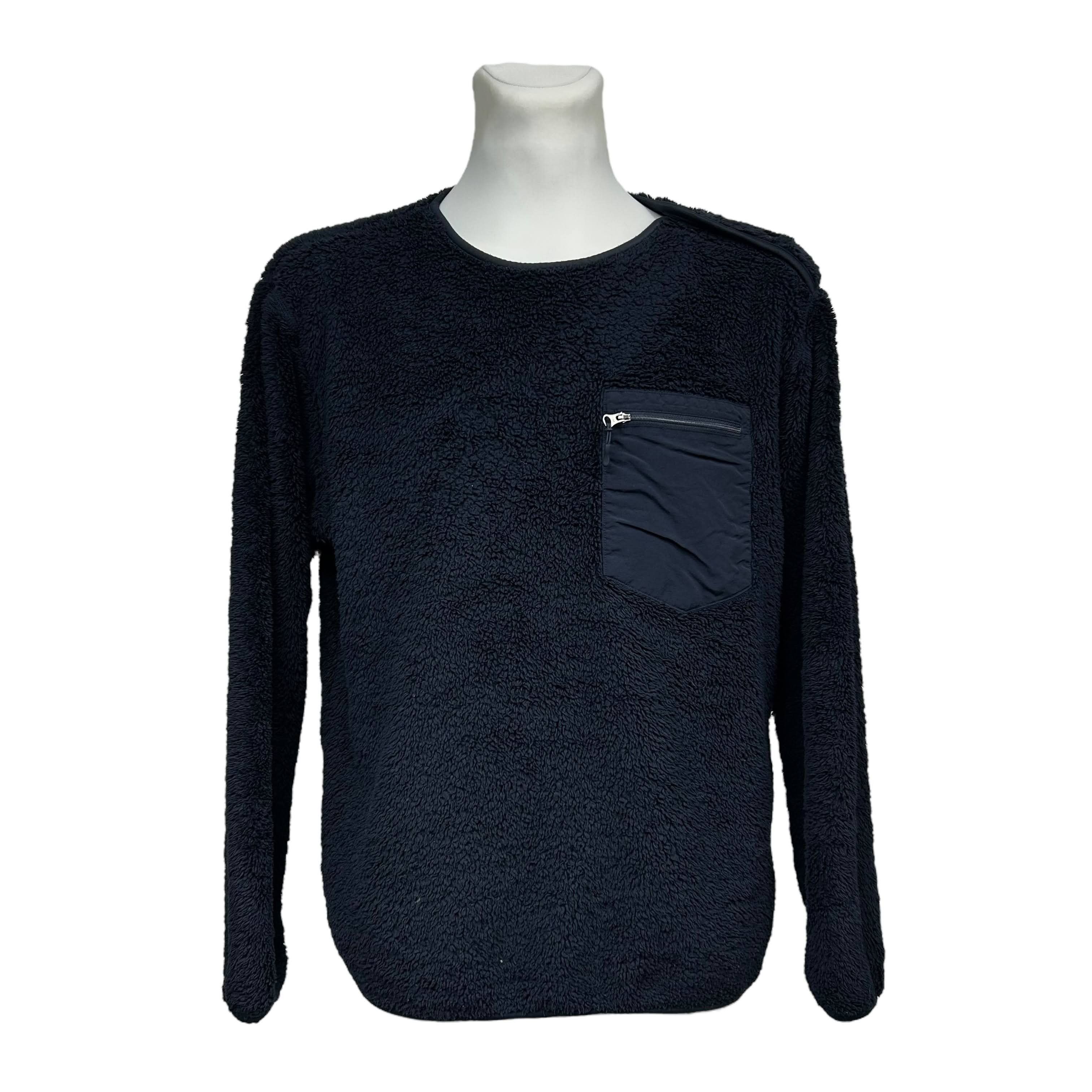 Engineered Garments × Uniqlo UniQlo Engineered Garments Blue Pullover Fleece Sweatshirt M Size US M / EU 48-50 / 2 - 1 Thumbnail