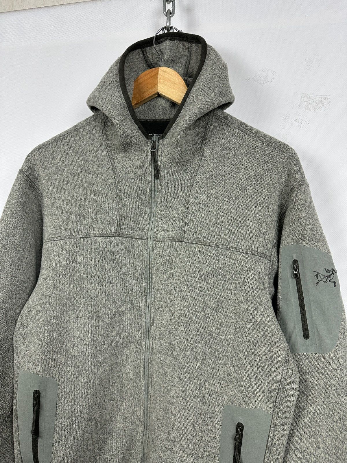 Arc'teryx Vintage Arcteryx Covert Polartec Full Zip Fleece Hoodie Size US M / EU 48-50 / 2 - 4 Thumbnail