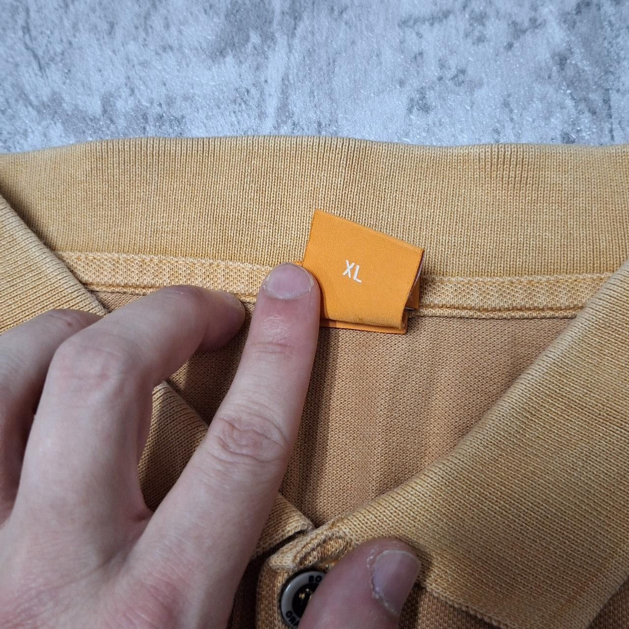 Other Orange polo shirt vintage boxy Size US XL / EU 56 / 4 - 3 Thumbnail