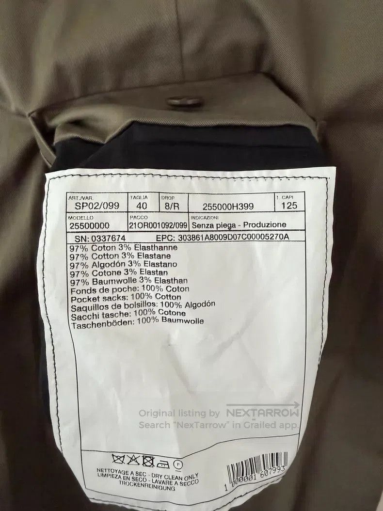 Hermes Hermes Men's Casual Pants Size US 40 / EU 56 - 6 Thumbnail
