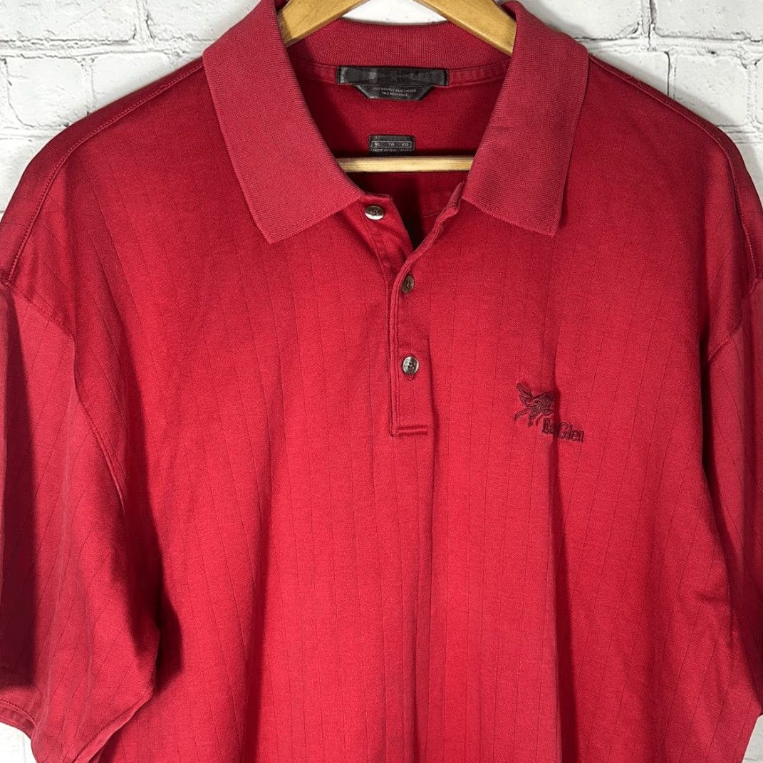Nike Nike Golf Polo Shirt XL Men Yellow Eagle Glen Double Mercerized Polo Shirt Size US XL / EU 56 / 4 - 2 Thumbnail