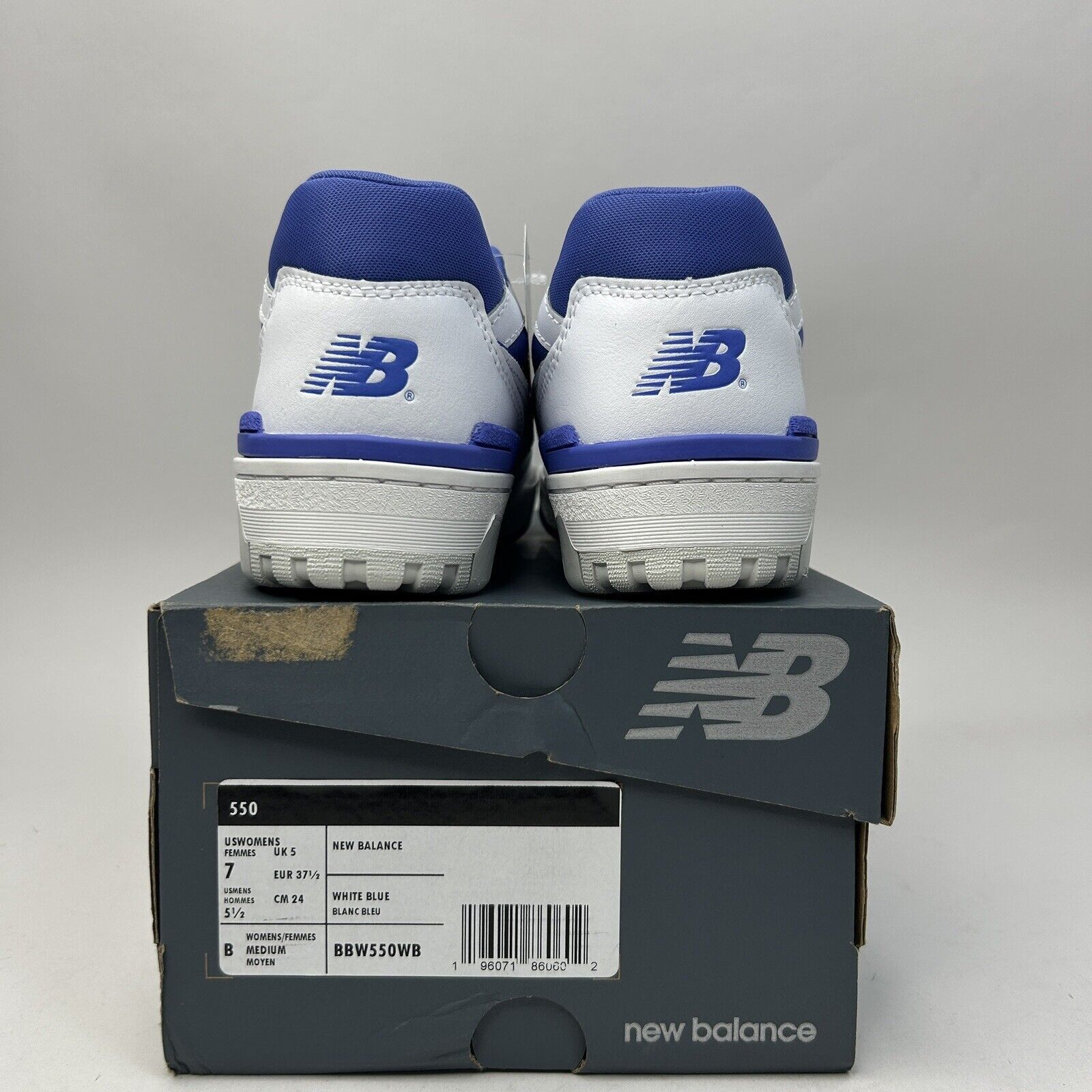 New Balance New Balance 550 WMNS Sneakers “Aura Purple” 2023 Size US 7 / IT 37 - 4 Thumbnail