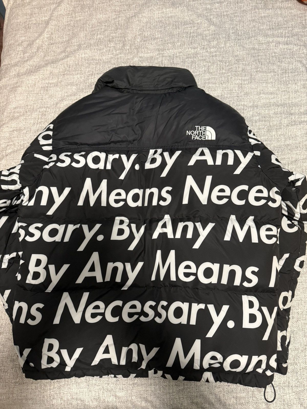 Supreme × The North Face Supreme tnf the north face black bamn nuptse Jacket Size US XL / EU 56 / 4 - 2 Thumbnail