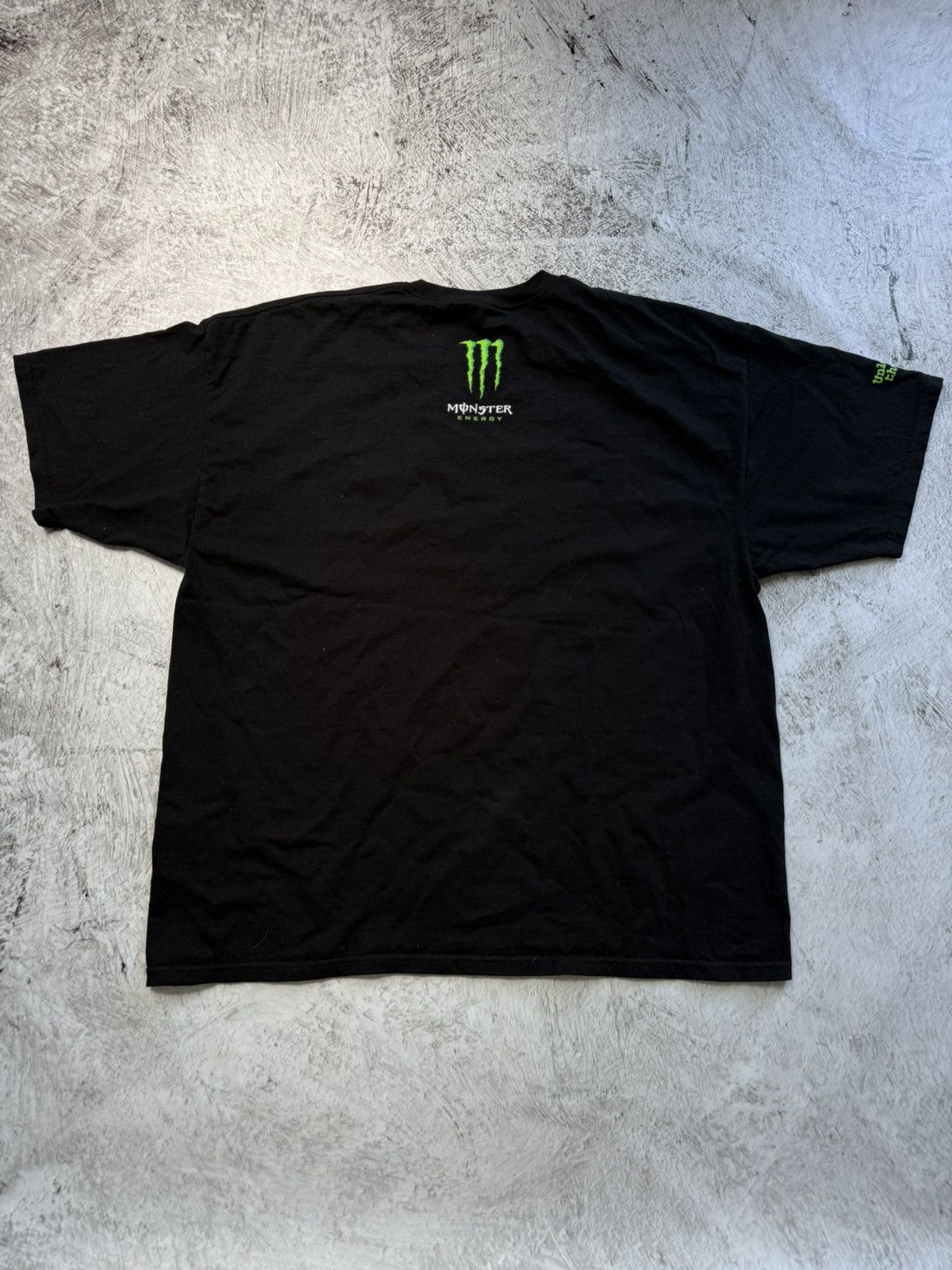 Other × Vintage Crazy Y2K Monster Energy T Shirt Size US XXL / EU 58 / 5 - 3 Thumbnail