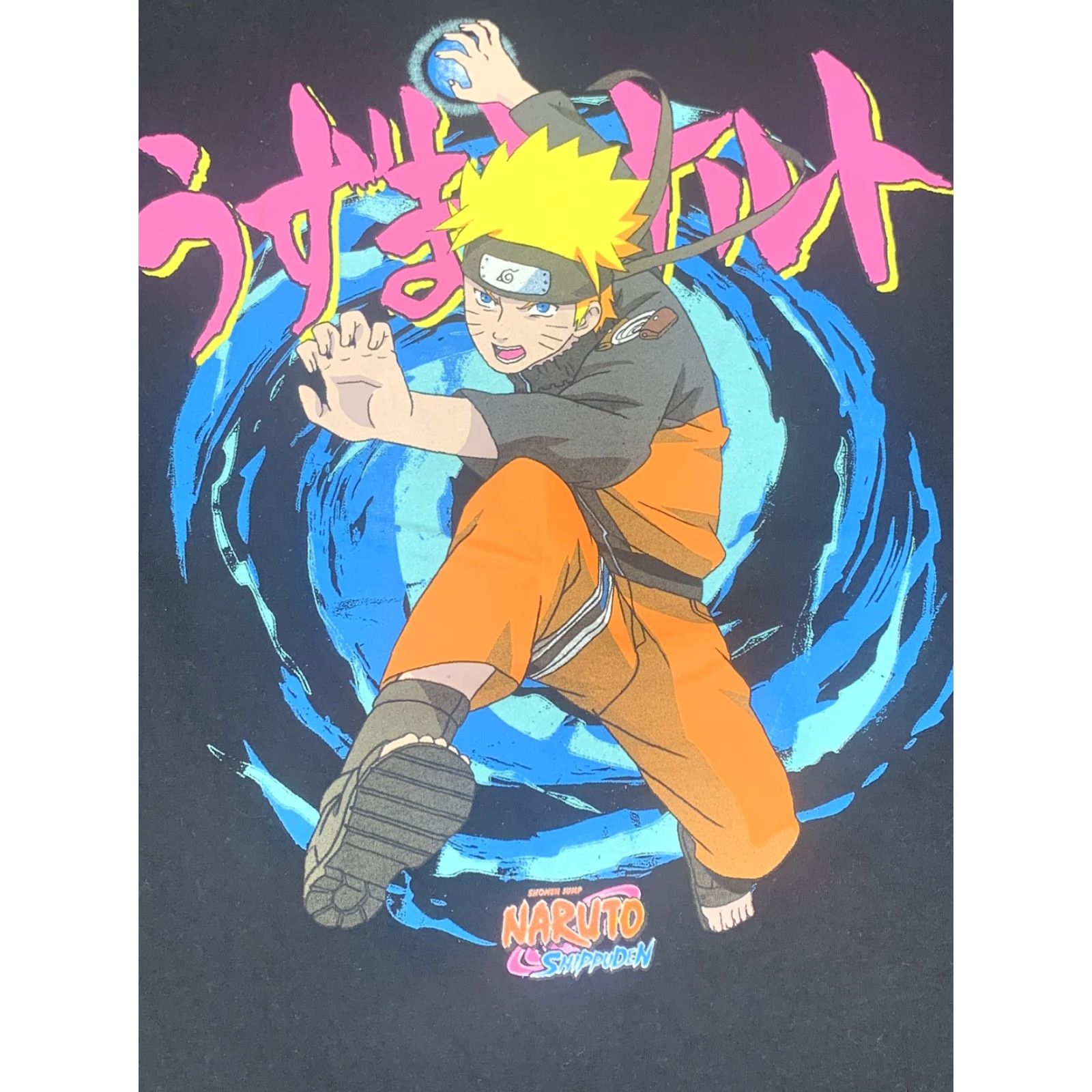 Vintage NARUTO Shippuden Collection T-Shirt Black Short Sleeve Crew Neck M Mens Vintage 90s Anime Graphic Size US M / EU 48-50 / 2 - 2 Thumbnail