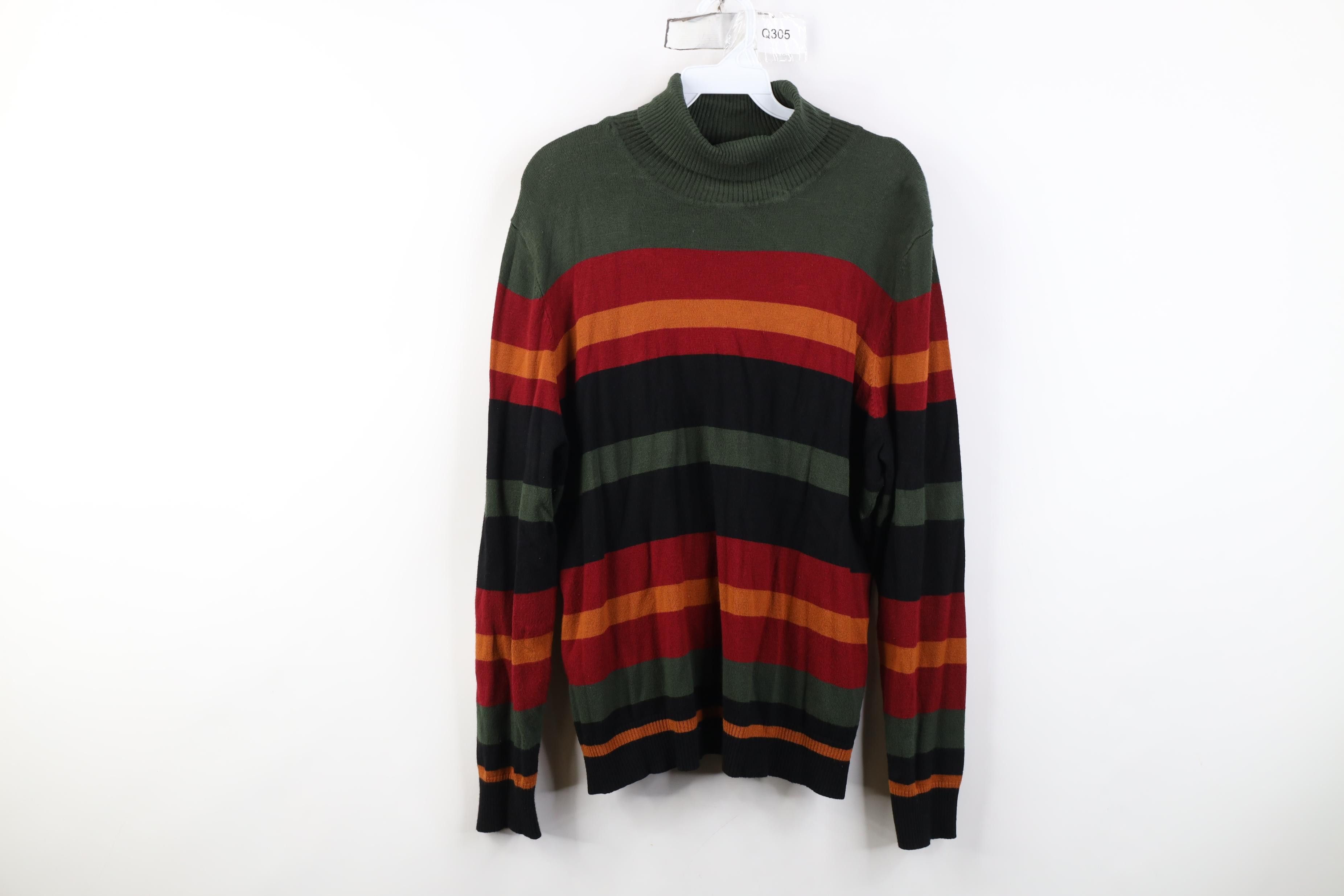 Vintage Vintage 90s Joey Potter Dawsons Creed Turtleneck Sweater Size XL / US 12-14 / IT 48-50 - 1 Thumbnail