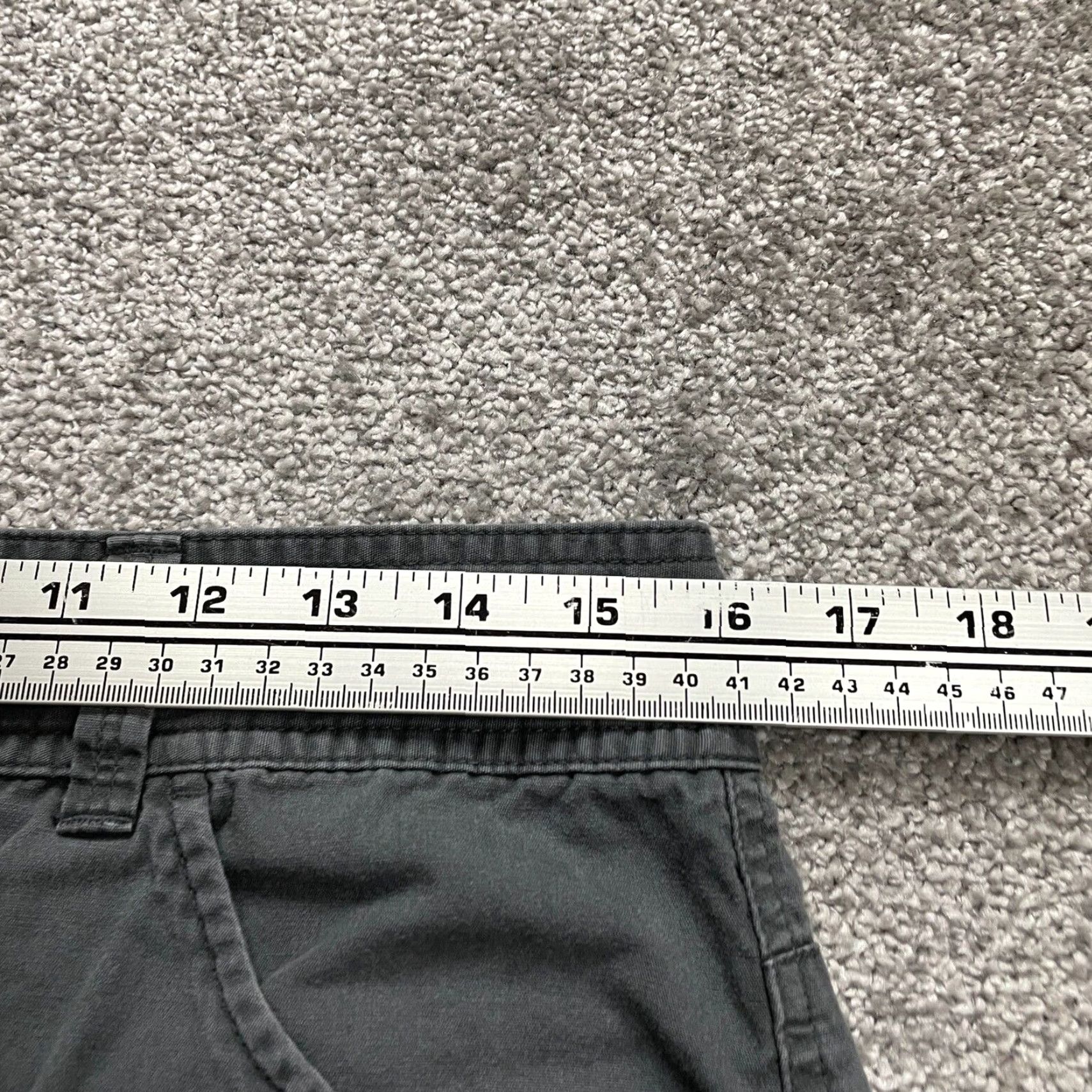 Vintage VINTAGE Columbia Bermuda Shorts Women 10 Gray Cotton High Rise Casual Activewear Summer Size 32" / US 10 / IT 46 - 6 Thumbnail