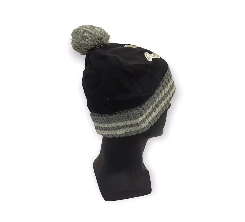 Japanese Brand × Vintage Japanese Brand Big Smiley Beanie Hat Size ONE SIZE - 4 Thumbnail