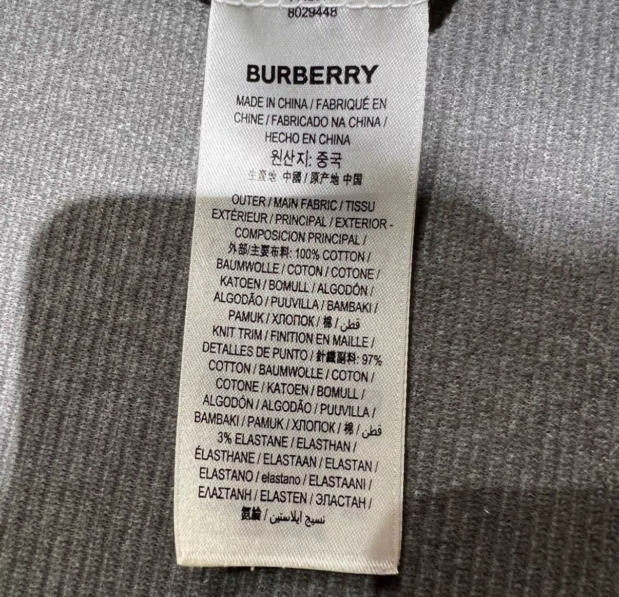 Burberry Burberry White Short Sleeve T-Shirt with Sleeve Logo Size US M / EU 48-50 / 2 - 6 Thumbnail