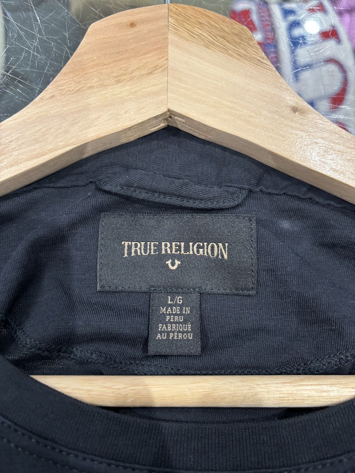 True Religion True Religion Pocket Tee Red/Black Size: L Size US L / EU 52-54 / 3 - 3 Thumbnail