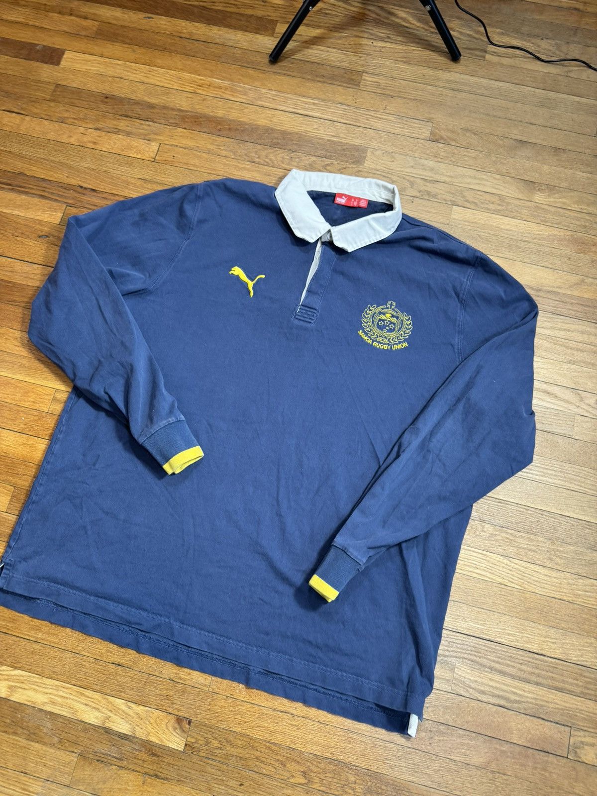 Puma × Vintage Vintage Puma Samoa Rugby Union Uniform Longsleeve. Size XL Size US XL / EU 56 / 4 - 3 Thumbnail