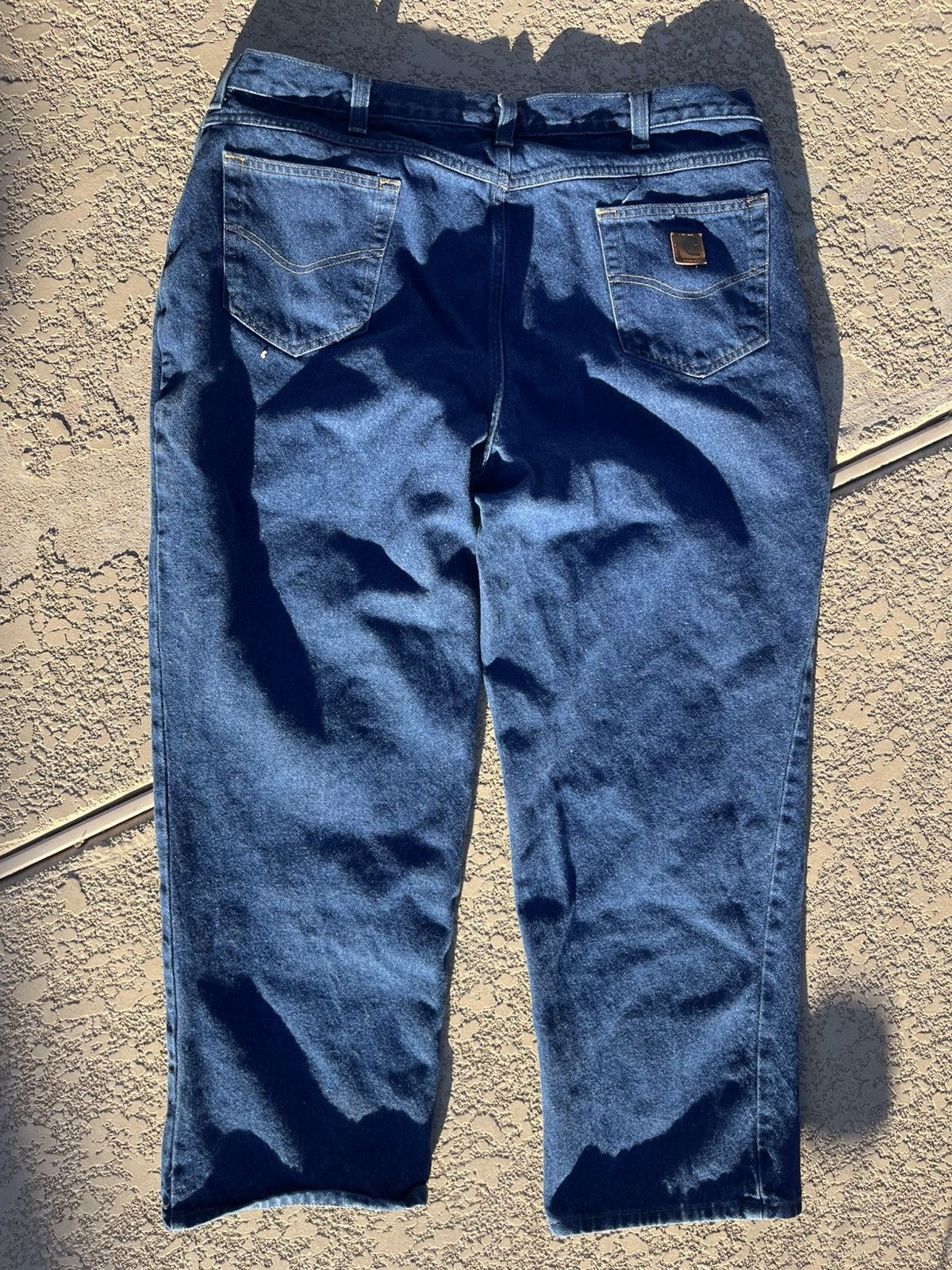 Carhartt × Vintage Cathartic Baggy Vintage Jeans 42x30 Size US 42 / EU 58 - 1 Thumbnail