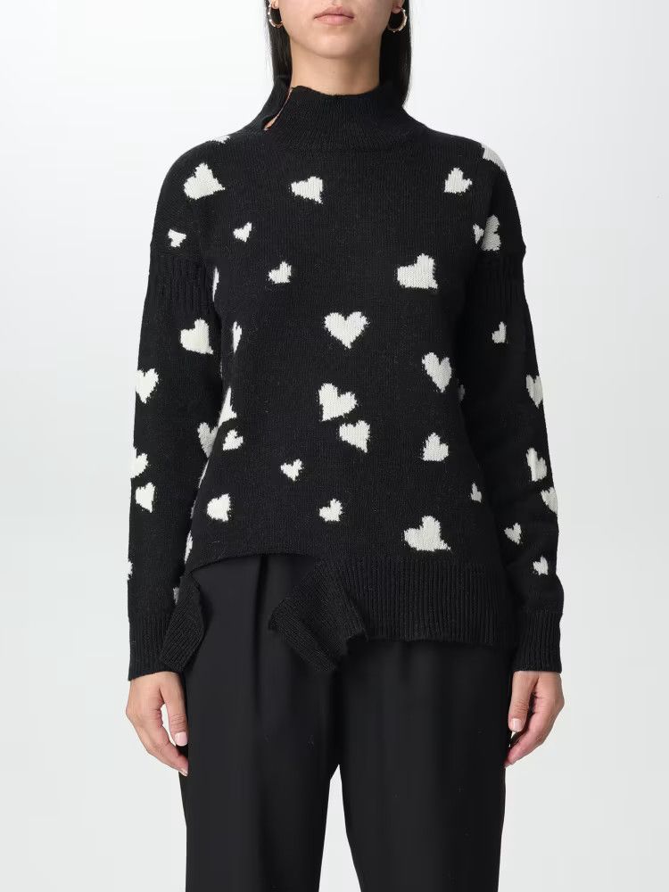 Marni o1y1125 Turtleneck Sweater in Black/White Size M / US 6-8 / IT 42-44 - 1 Thumbnail