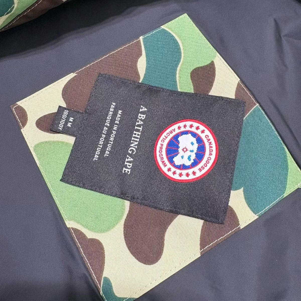 Bape ABC CAMO CANADA GOOSE DOWN JACKET Size US M / EU 48-50 / 2 - 6 Thumbnail