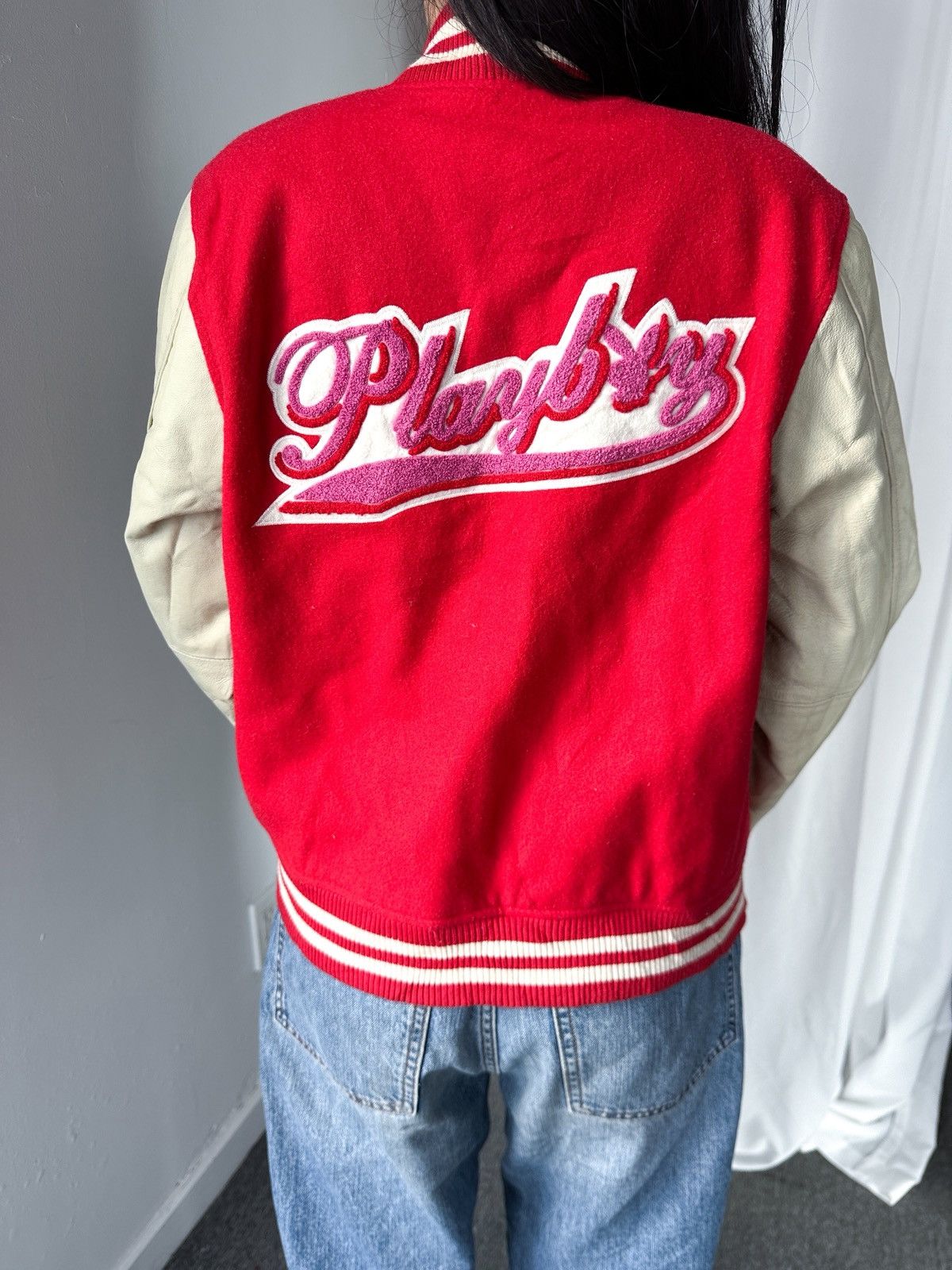 Playboy 2000s Playboy Varsiry Jacket Size M / US 6-8 / IT 42-44 - 13 Thumbnail