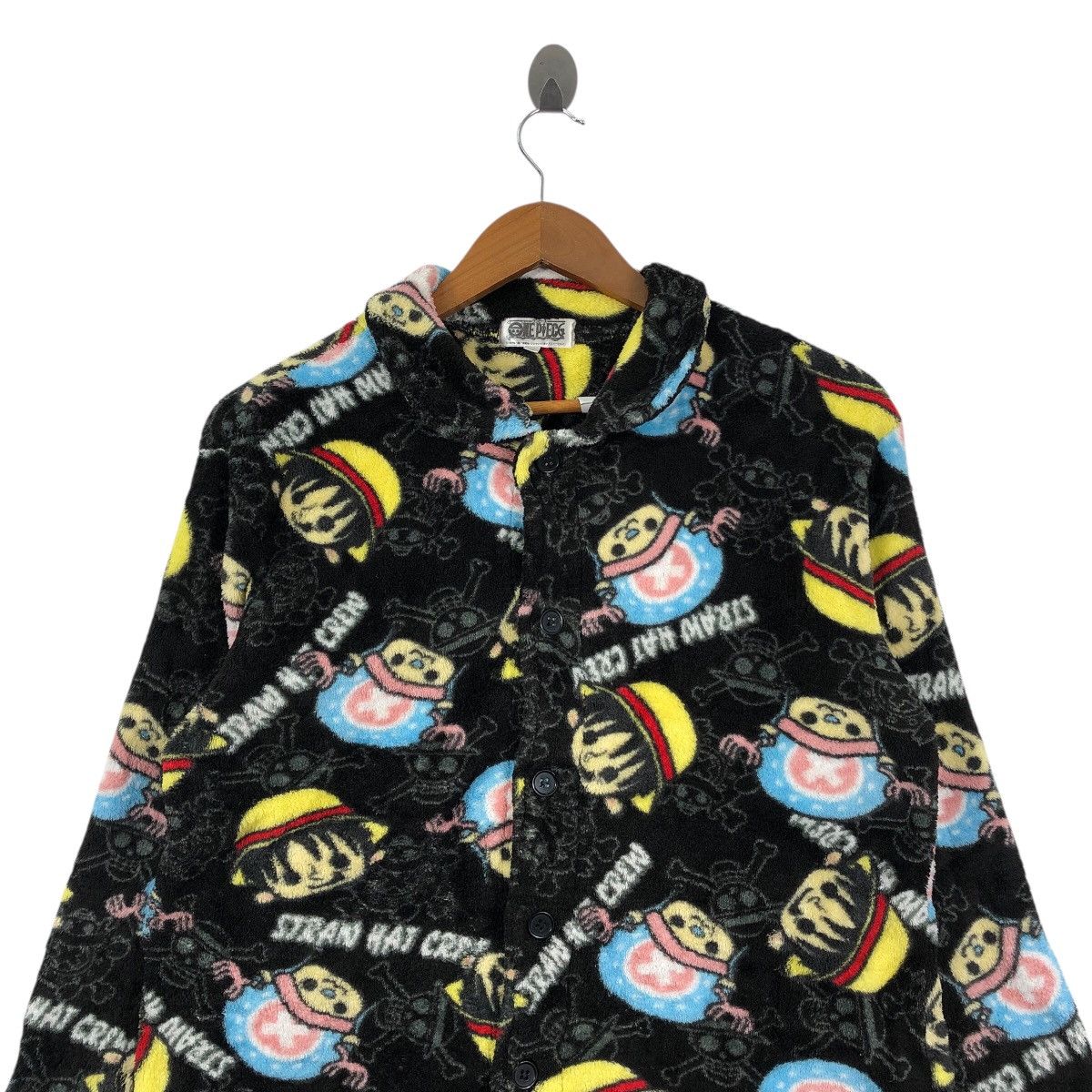 One Piece Japanese Anime ONE PIECE CARTOON Manga Pyjamas Shirt Size M / US 6-8 / IT 42-44 - 2 Thumbnail