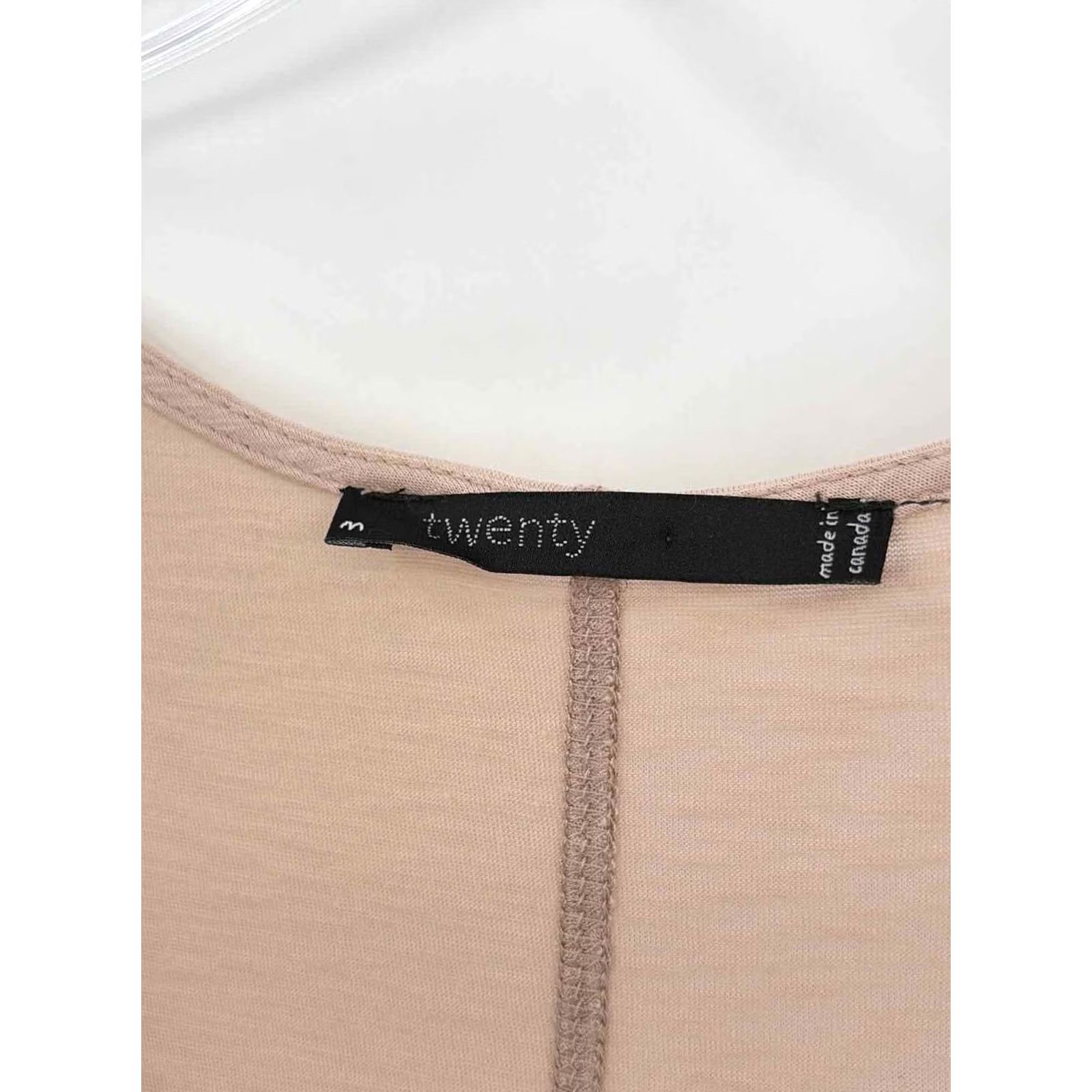 Vintage Twenty Tan Blouse - Pre-Owned Medium Blouse Clothing Tan Twenty Medium Womens Size M / US 6-8 / IT 42-44 - 3 Thumbnail