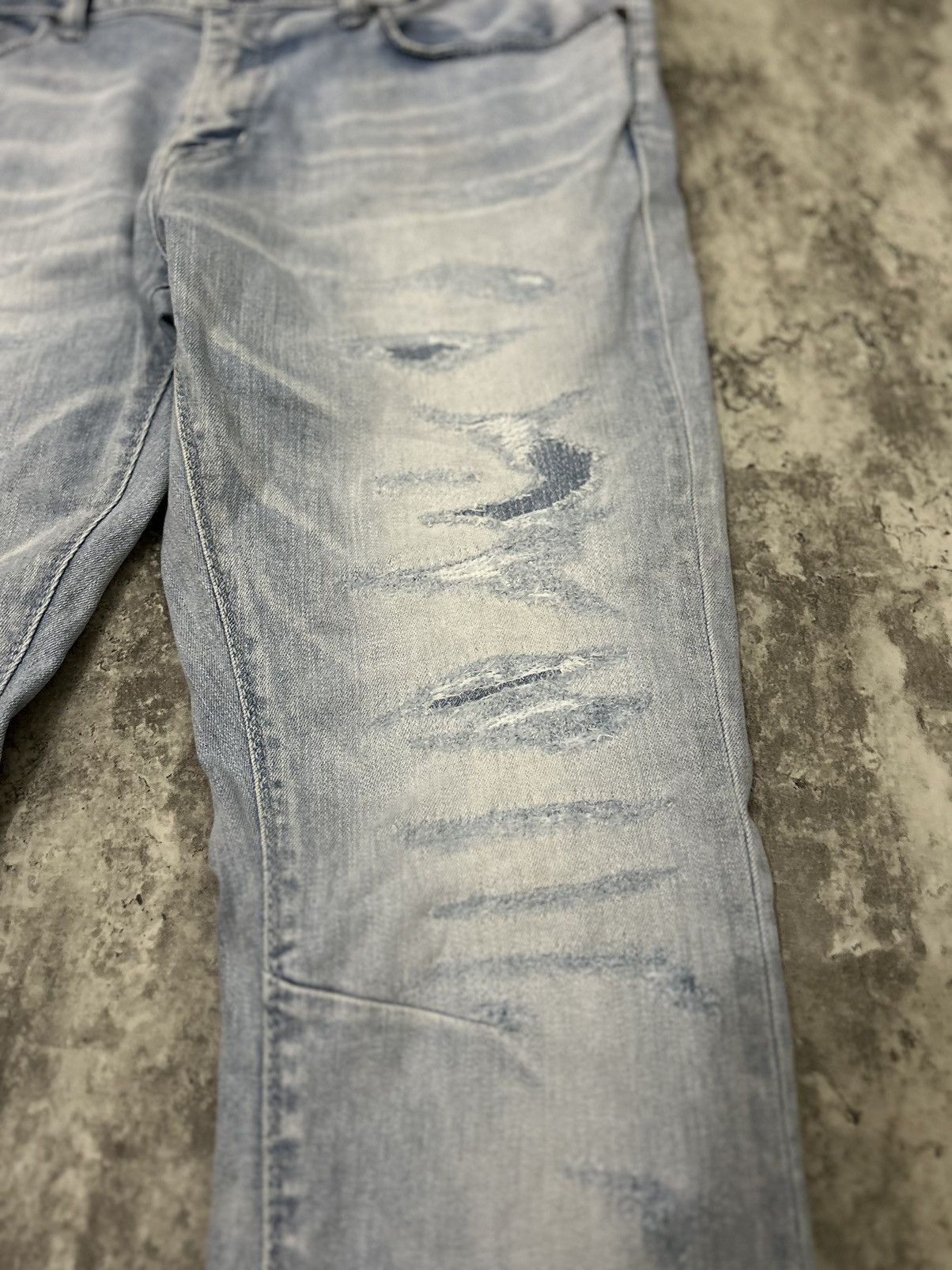 GOSTAR DE FUGA Gostar De Fuga Japan Slim Distressed Jeans Size US 34 / EU 50 - 3 Thumbnail