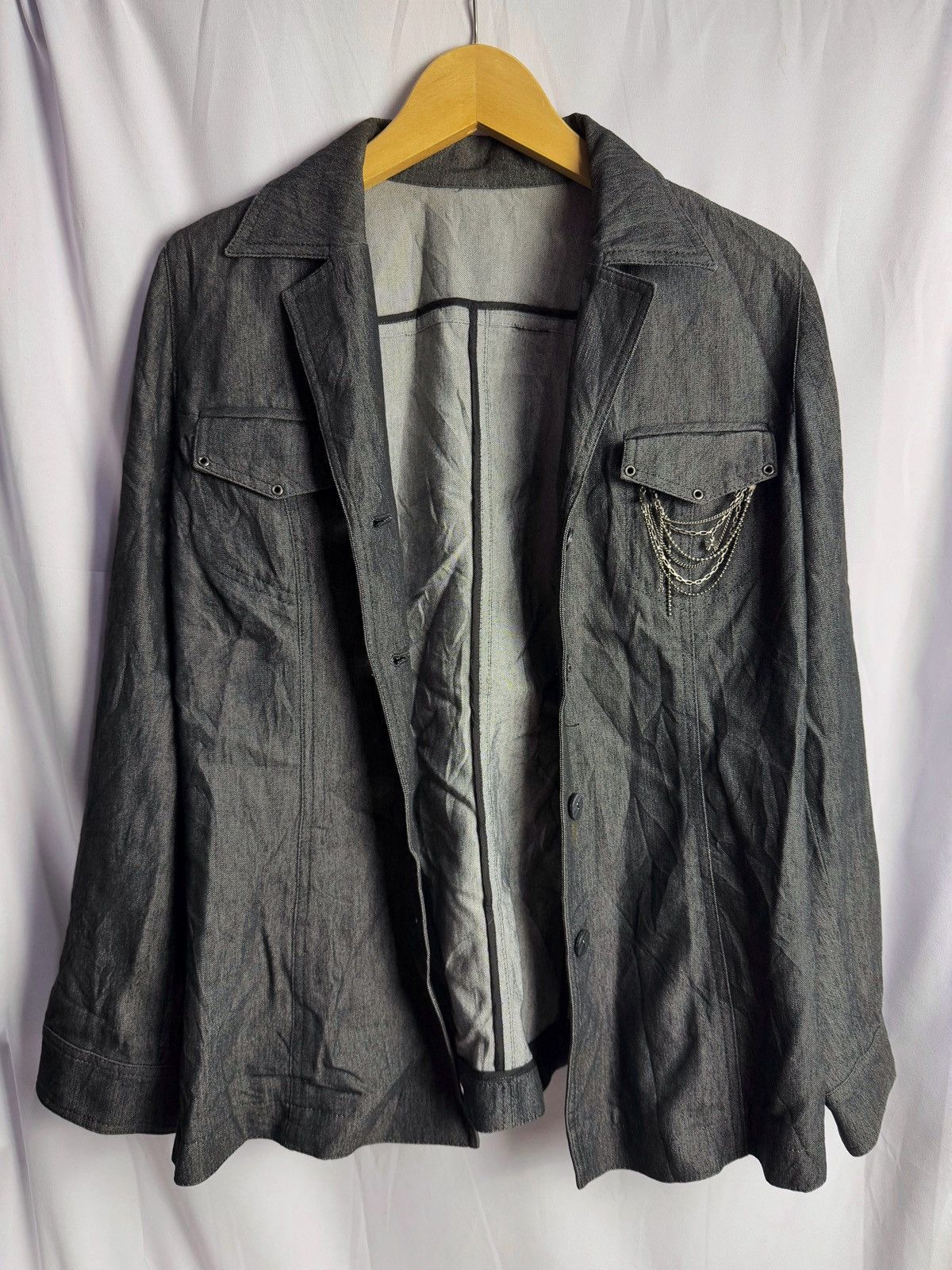 Japanese 14th Chains Pocket Leilian Like Blazer