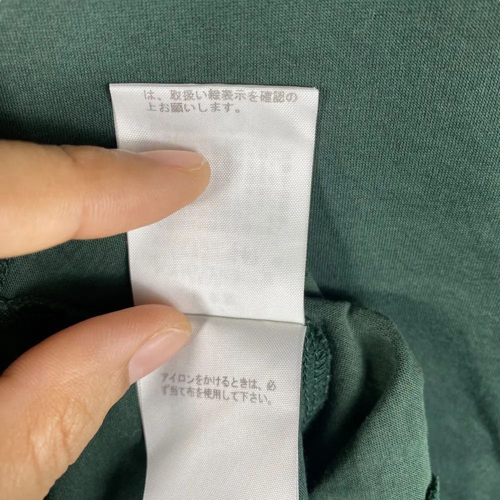 FACTOTUM Japanese Brand FACTOTUM Dark Emerald Green Minimalist Tee Size US M / EU 48-50 / 2 - 8 Thumbnail