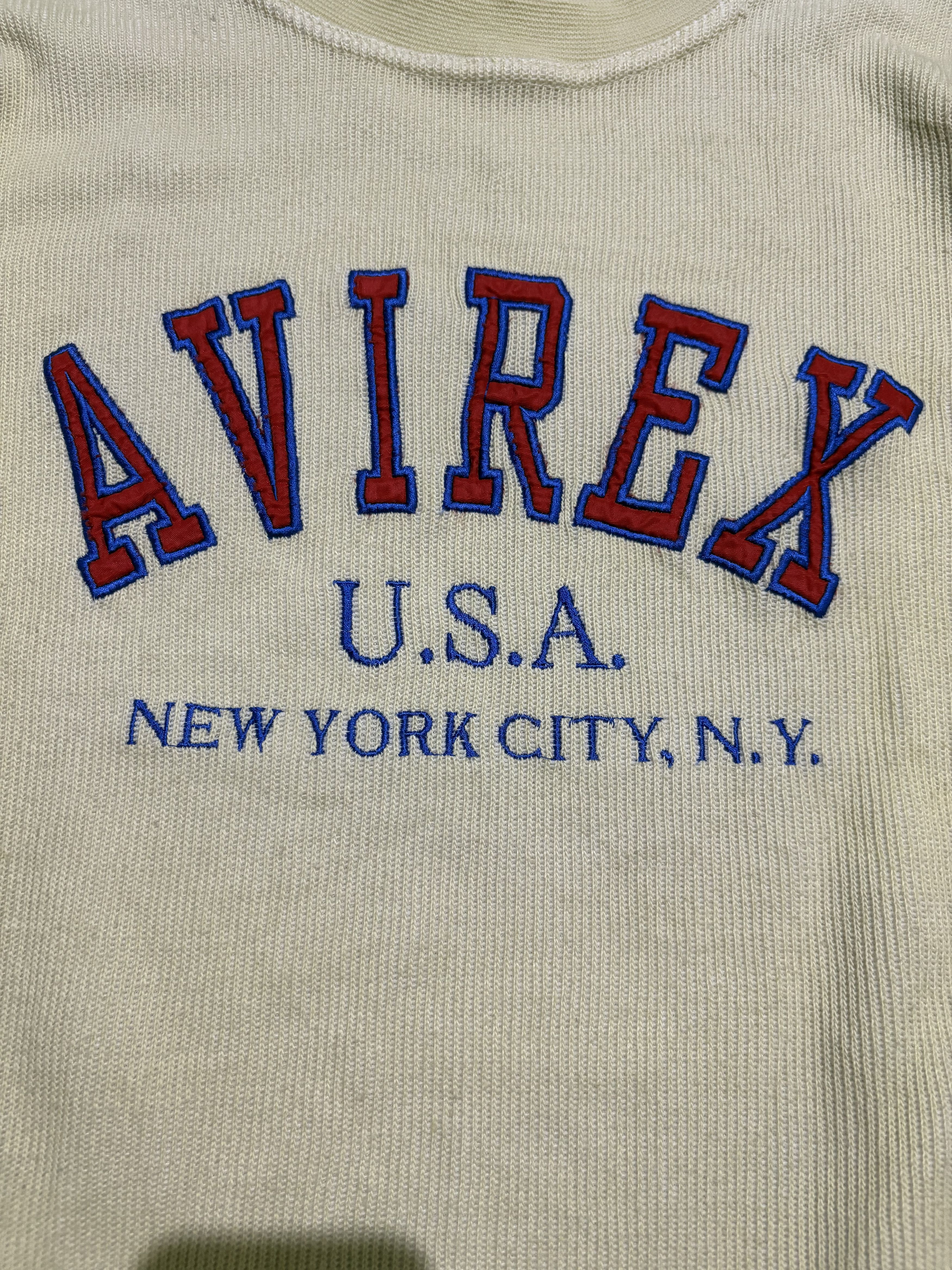 Avirex Vintage AVIREX USA N.y.c sweatshirt Size US S / EU 44-46 / 1 - 3 Thumbnail