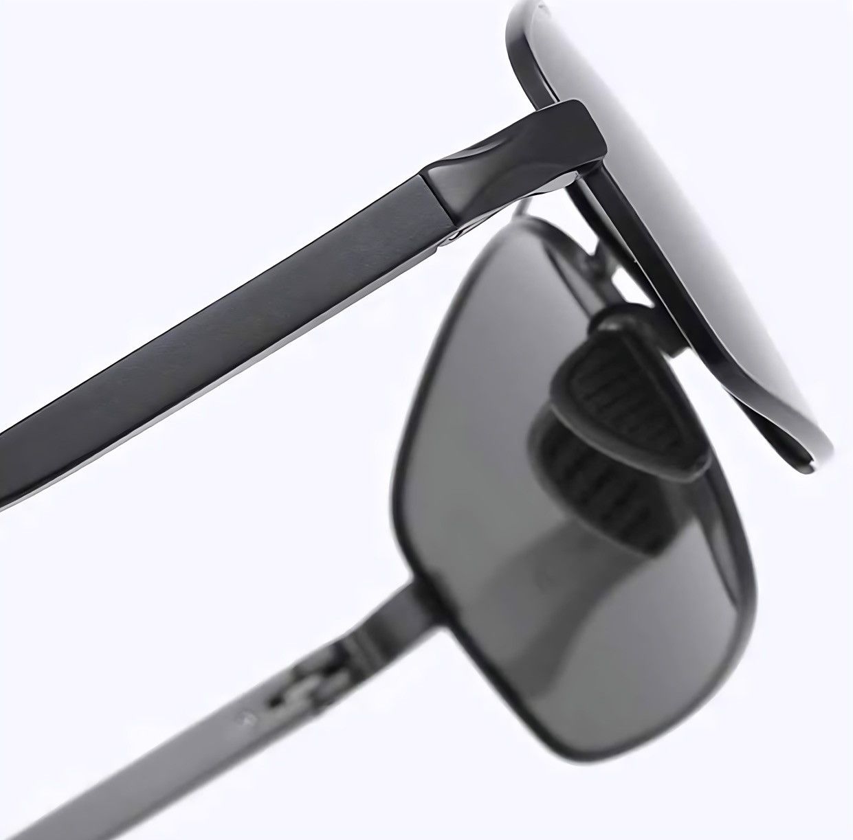 Other HD Polarized Metal Sunglasses Men Women UV400 Classic Black Size ONE SIZE - 5 Thumbnail