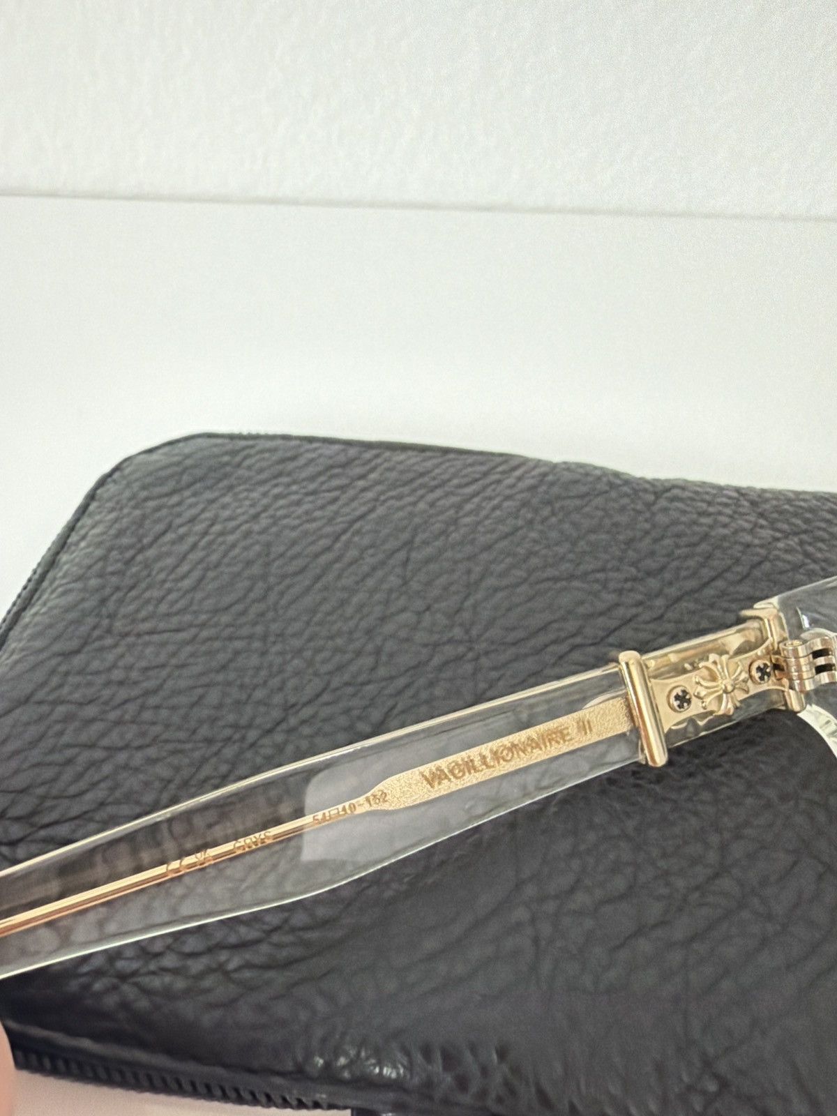Chrome Hearts Chrome Hearts Vagillionaire II Crystal 18k Gold New Rare! Size ONE SIZE - 9 Thumbnail