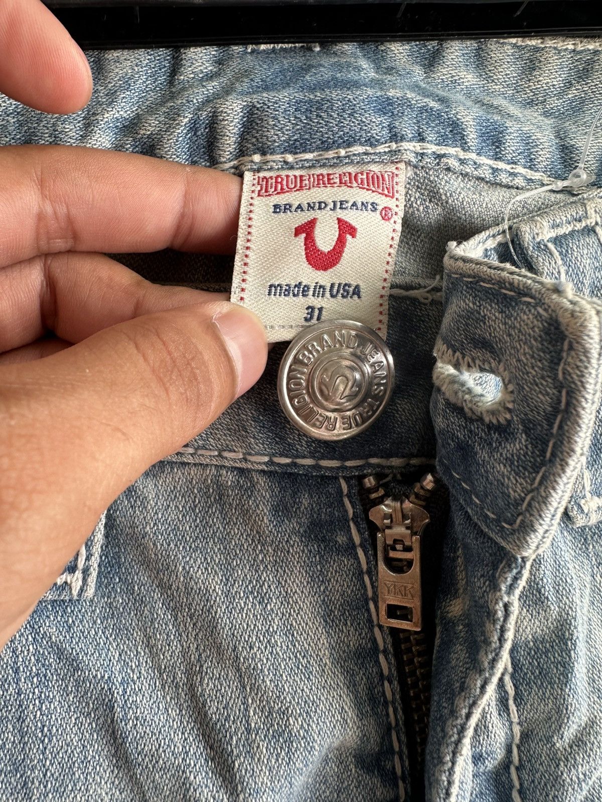 True Religion Vintage True Religion Denim Jeans Unisex Size 36" / US 14 / IT 50 - 5 Thumbnail