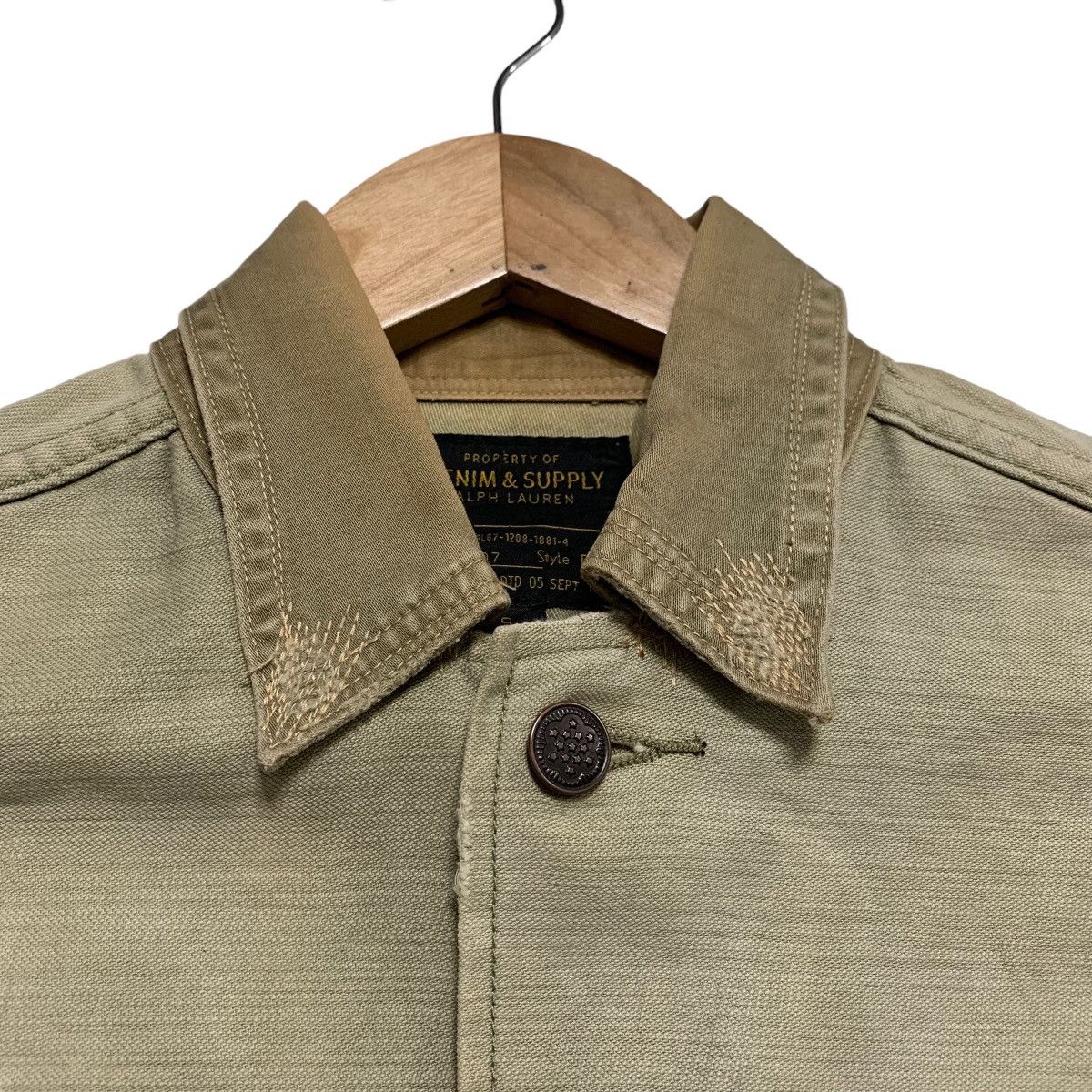 Denim & Supply Ralph Lauren Denim & Supply Ralph Lauren Military Distressed Jacket Size US S / EU 44-46 / 1 - 6 Thumbnail