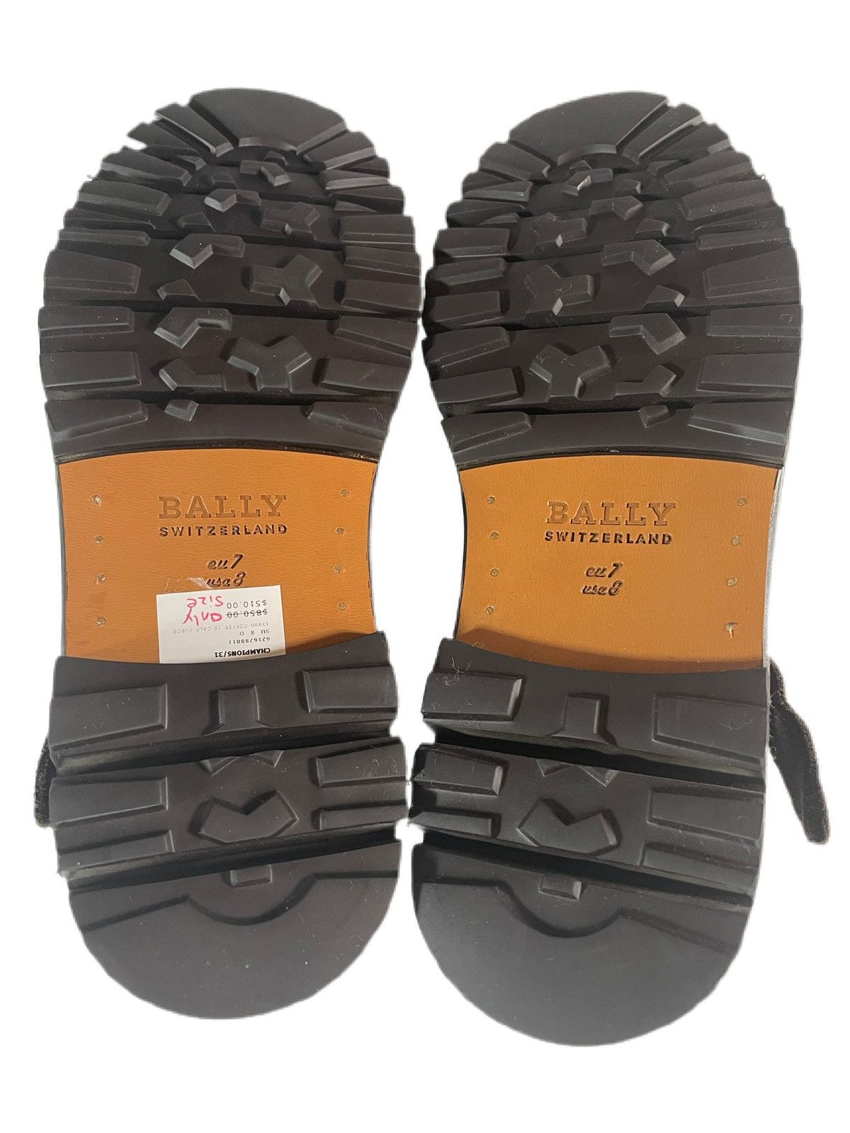 Bally MENS BALLY HIKING BOOTS Size US 8 / EU 41 - 4 Thumbnail