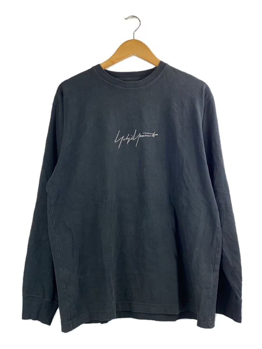 Yohji Yamamoto Logo Long Sleeve Tee Size US XXL / EU 58 / 5 - 1 Thumbnail