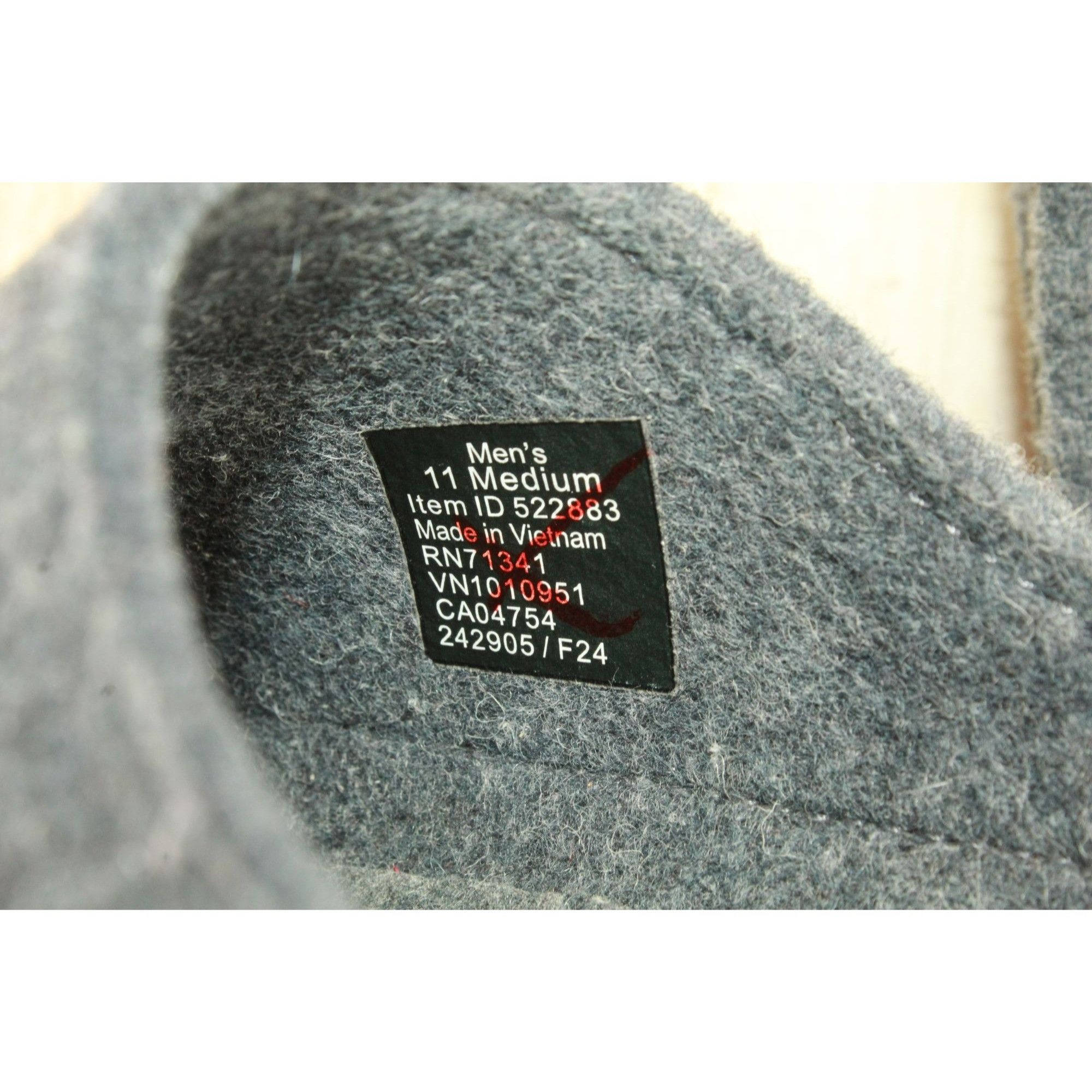 L.L. Bean LL Bean Men’s Gray Wool Slip-On Cozy Slipper Clogs 11 M Size US 11 / EU 44 - 8 Thumbnail
