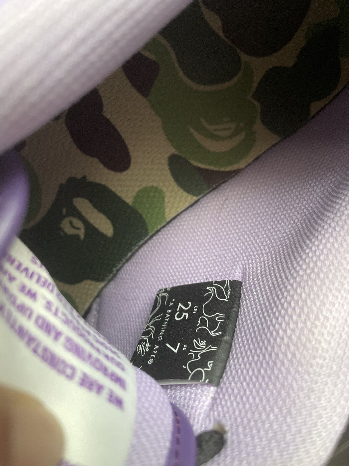 Bape BAPE SK8 PURPLE Size US 7 / EU 40 - 4 Thumbnail