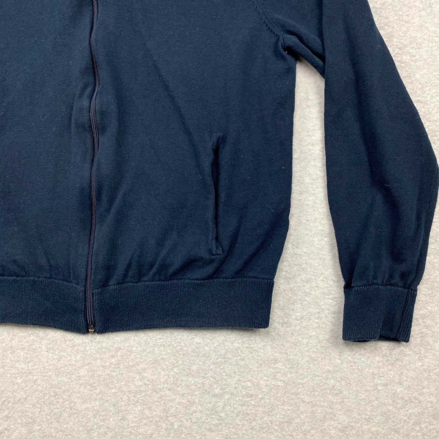 Michael Kors Michael Kors Sweater Mens XL Blue Full Zip Pockets Embroidered Logo Zipper Size US XL / EU 56 / 4 - 4 Thumbnail