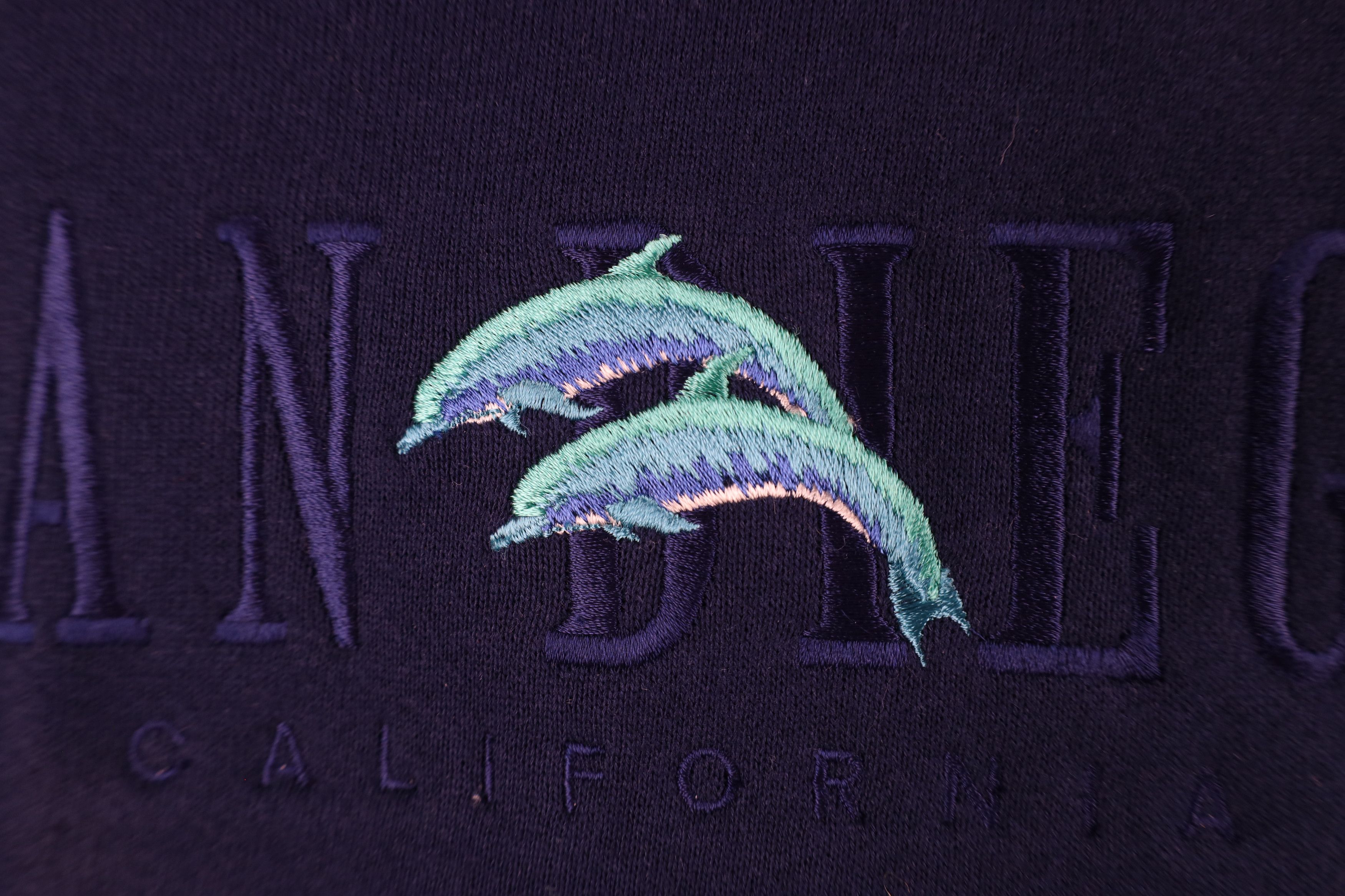 Vintage Deadstock Vintage 90s Streetwear Diego Dolphins Sweatshirt Size S / US 4 / IT 40 - 5 Thumbnail